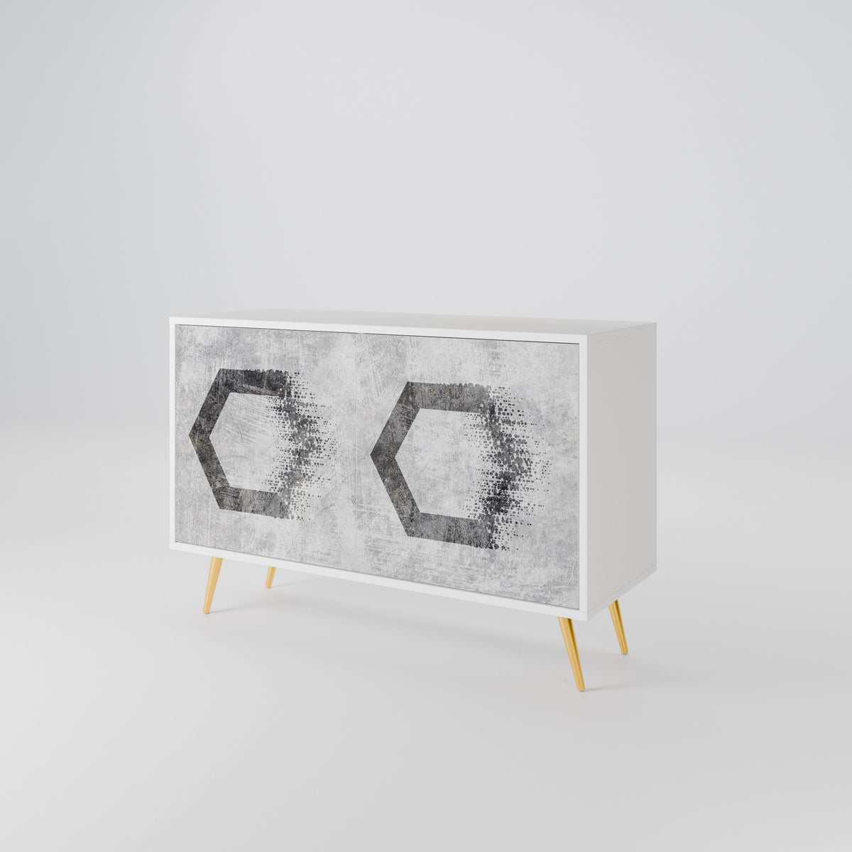 HEXAGONAL FIGURES 2-türiges Sideboard