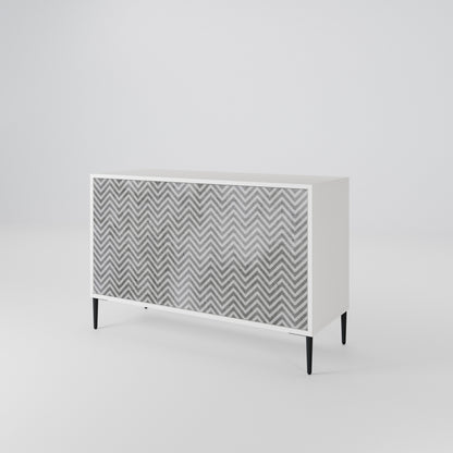 CONCRETE ZIG ZAG 2-türiges Sideboard