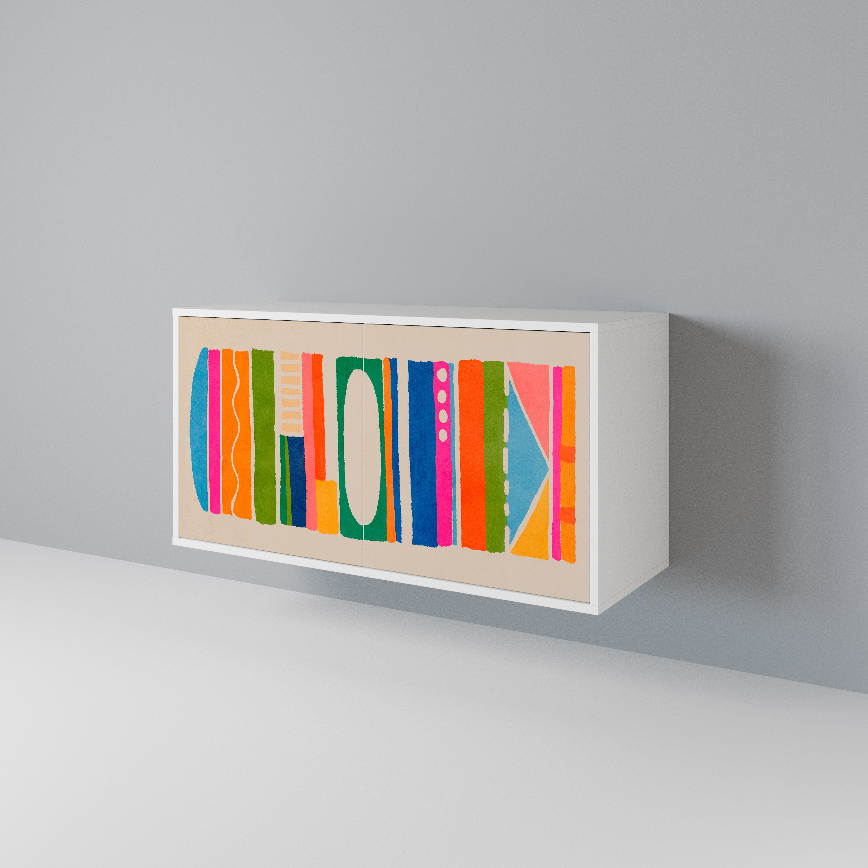 GEOMETRIC SHINE 2-türiges Sideboard