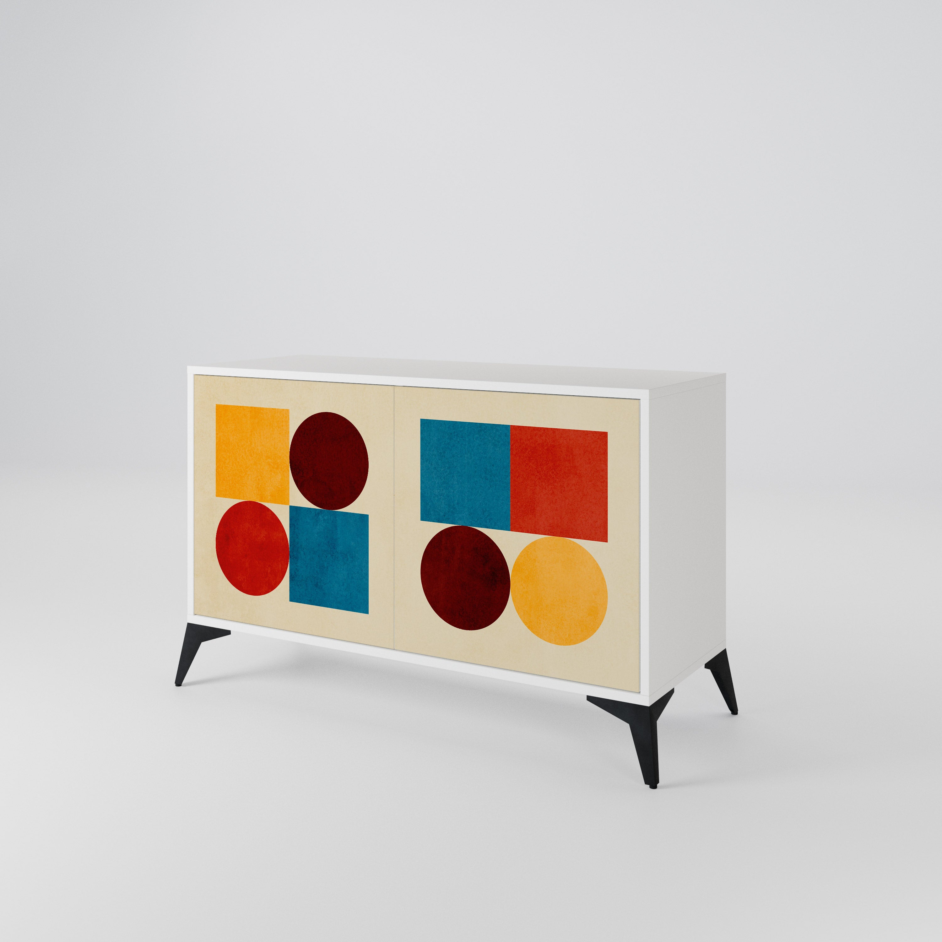GEOMETRIC PUZZLE 2-türiges Sideboard