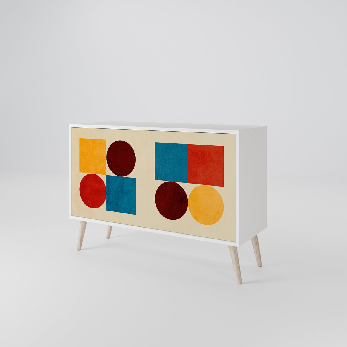 GEOMETRIC PUZZLE 2-türiges Sideboard