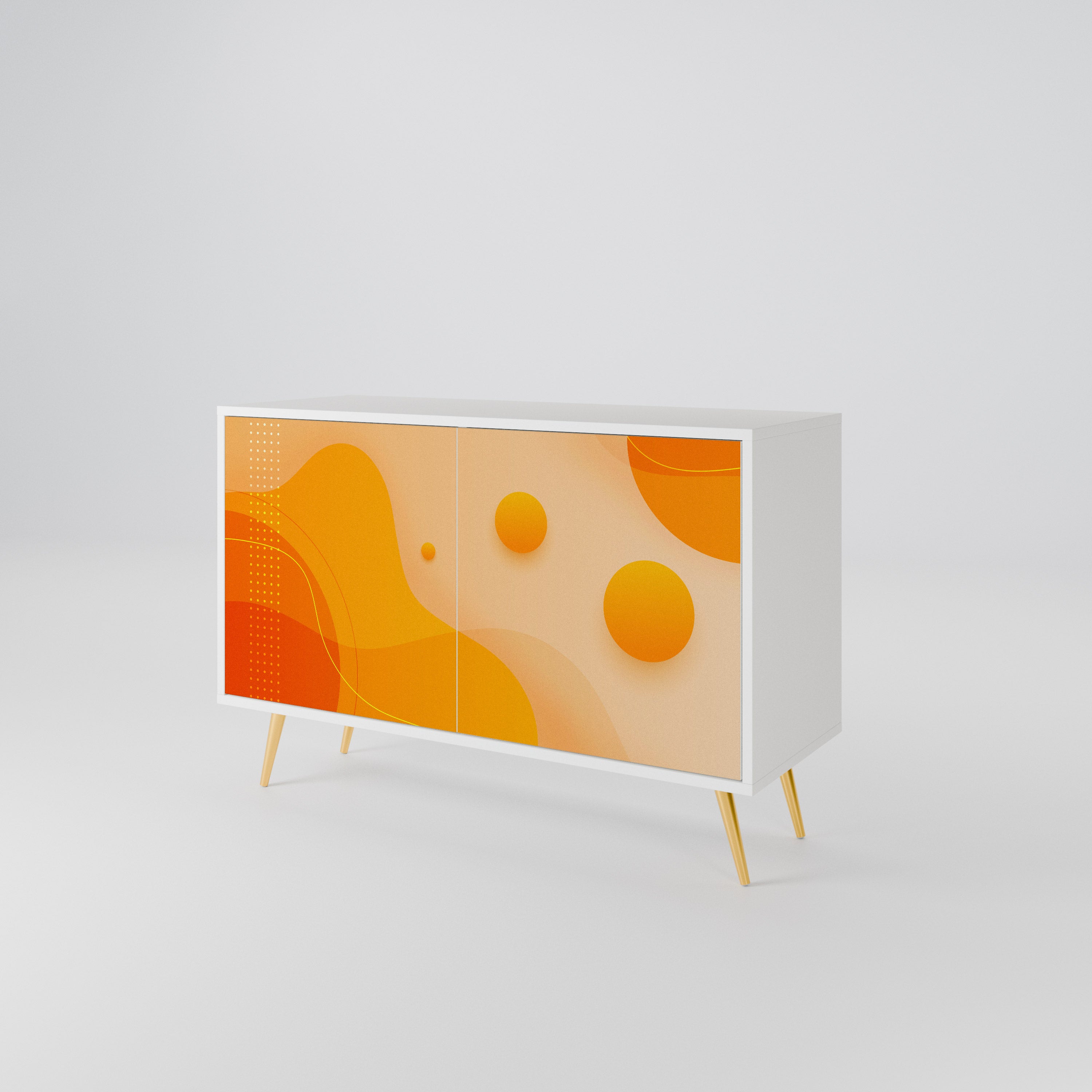 ORANGE ARRANGEMENT 2-türiges Sideboard