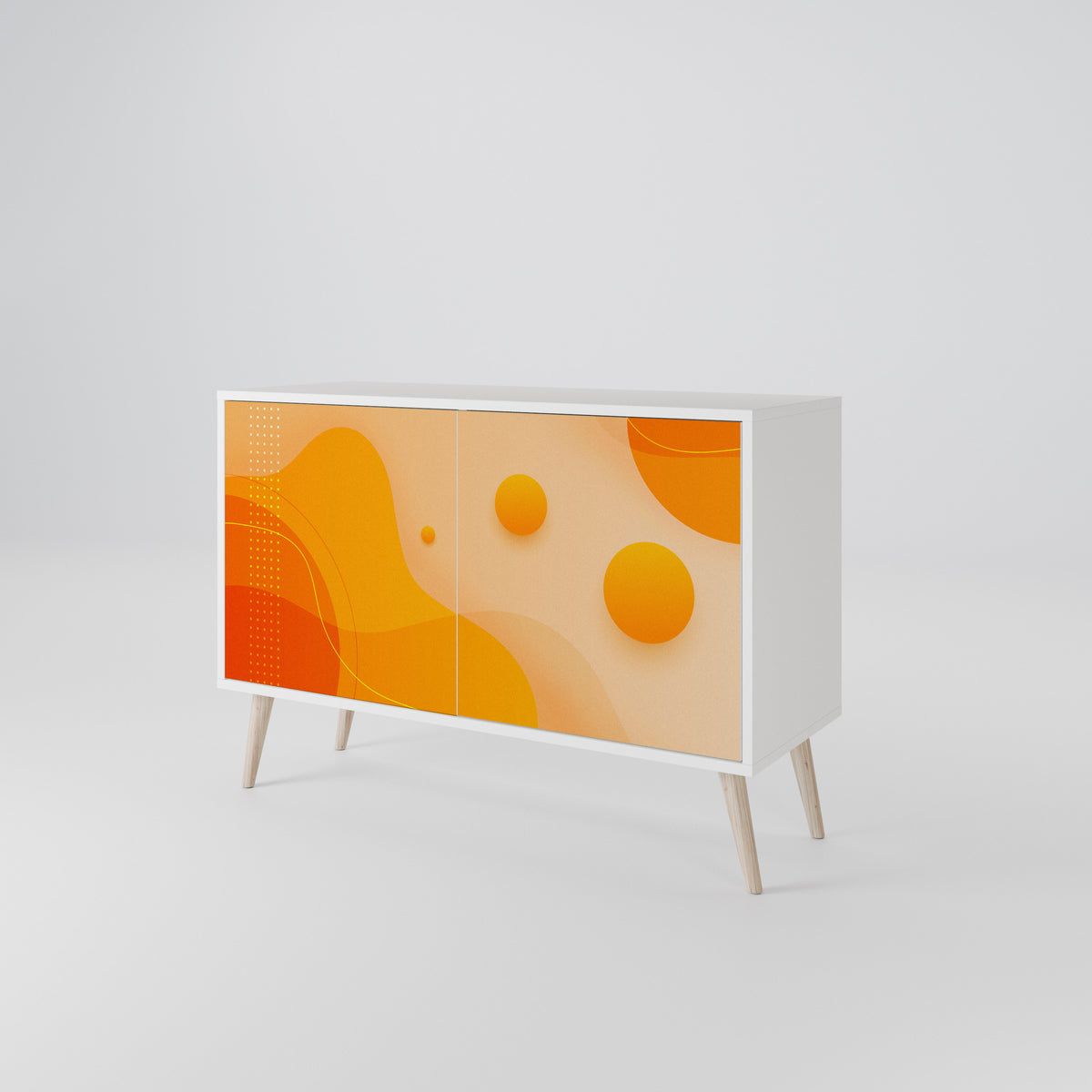 ORANGE ARRANGEMENT 2-türiges Sideboard