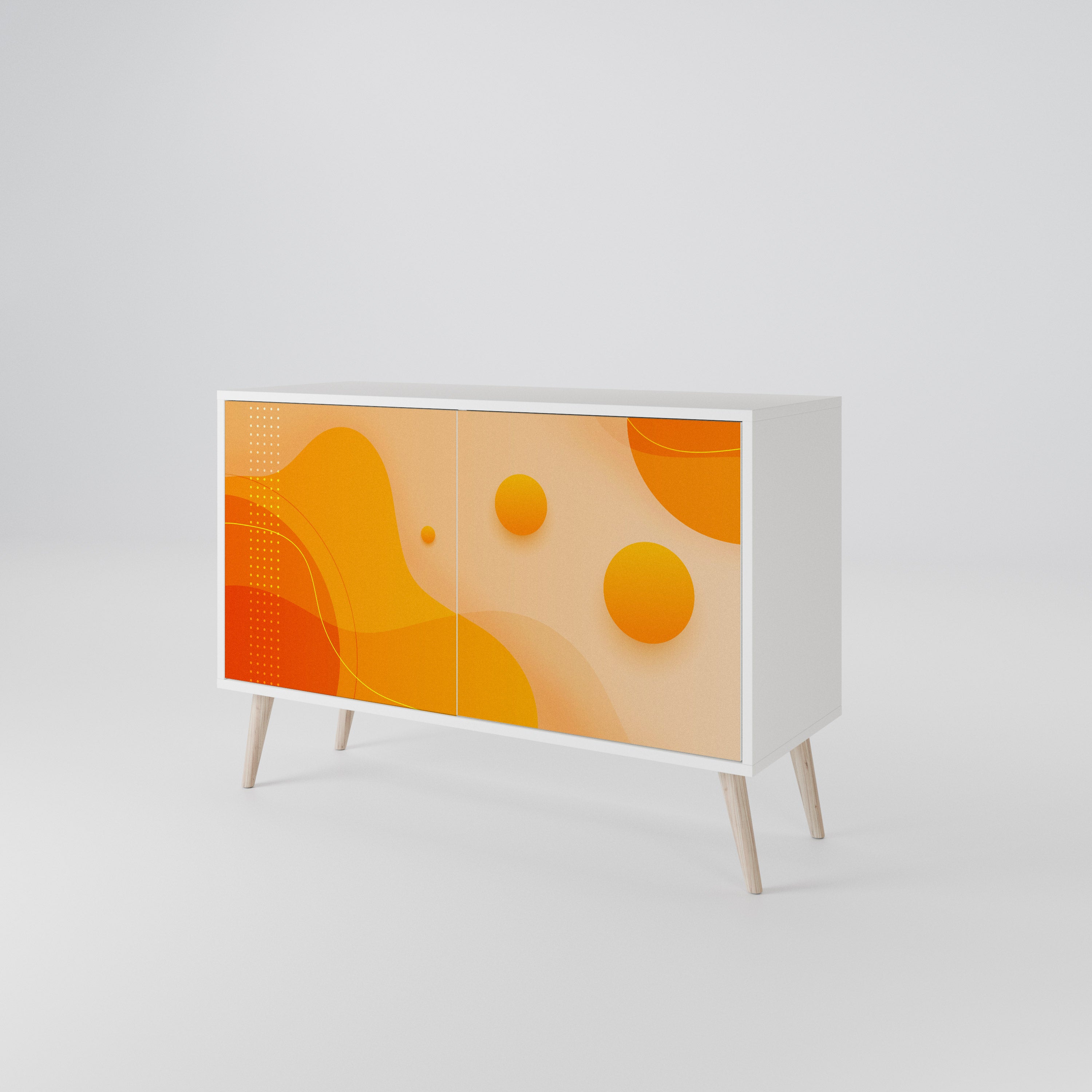 ORANGE ARRANGEMENT 2-türiges Sideboard