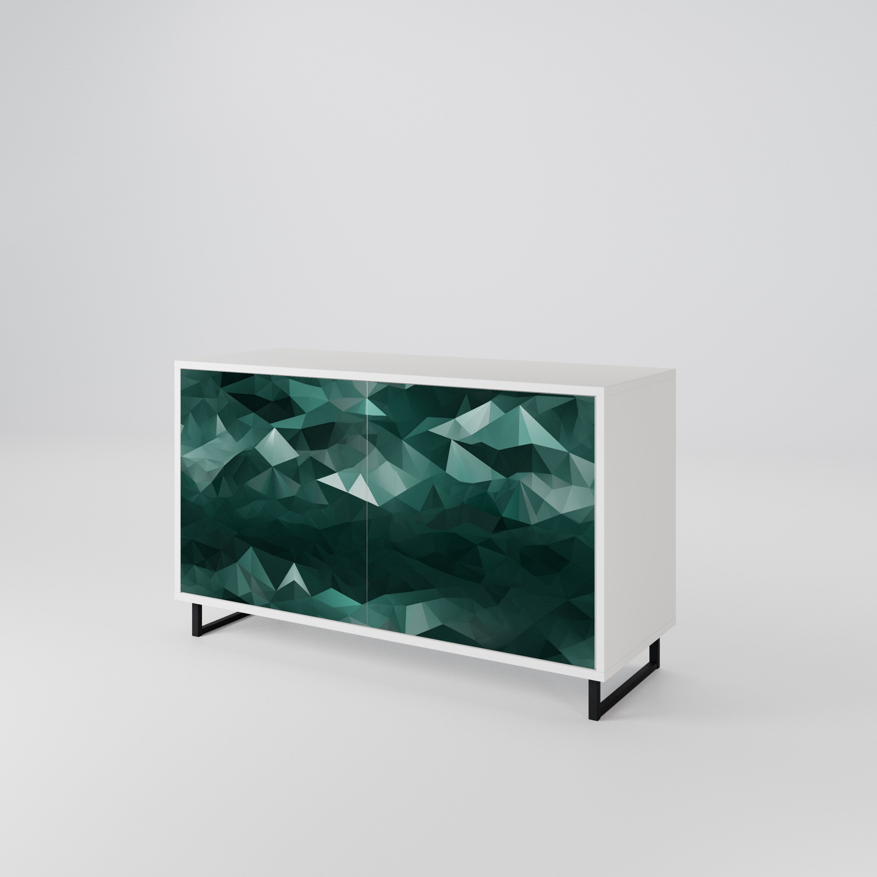 POLYGONAL FLOATING 2-türiges Sideboard