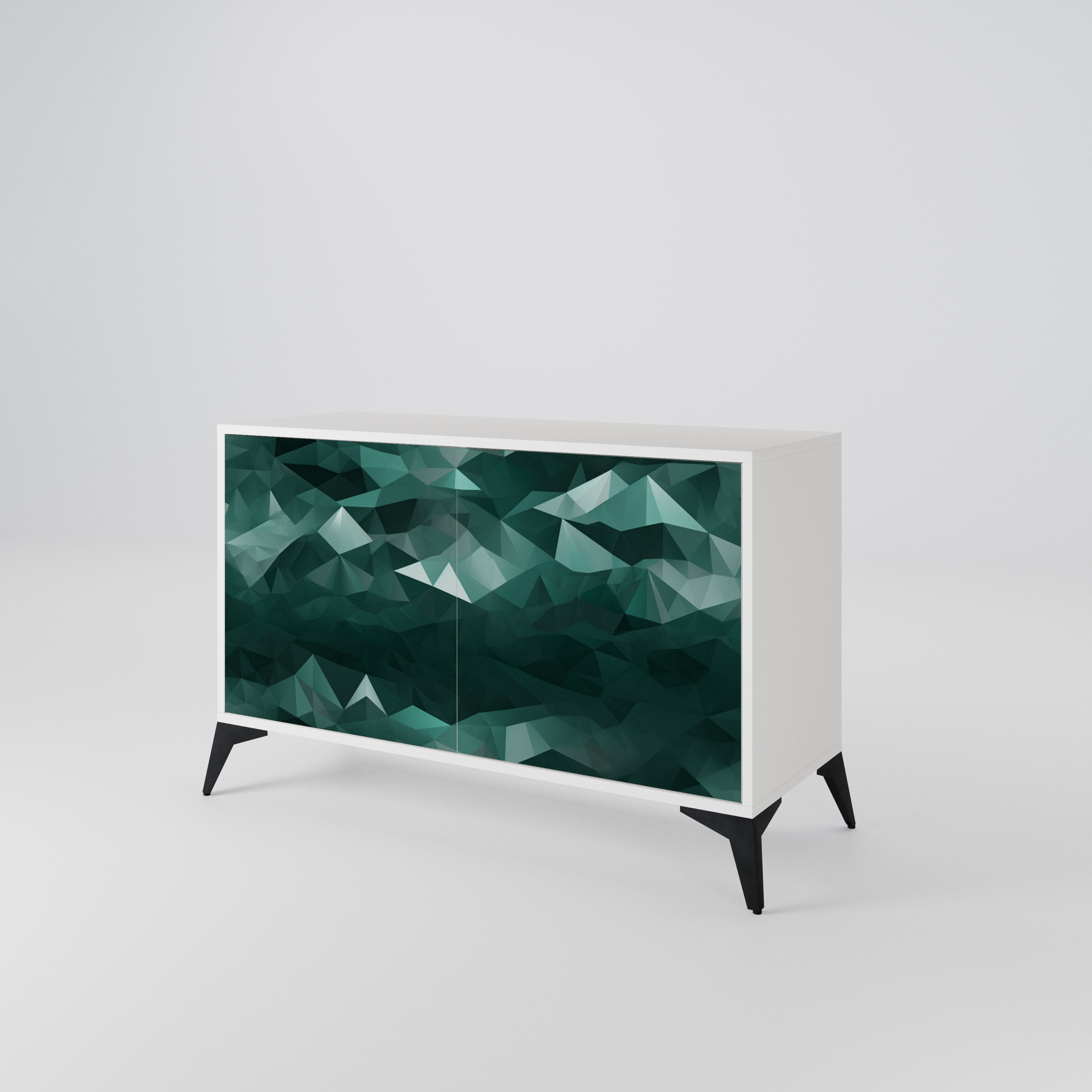 POLYGONAL FLOATING 2-türiges Sideboard