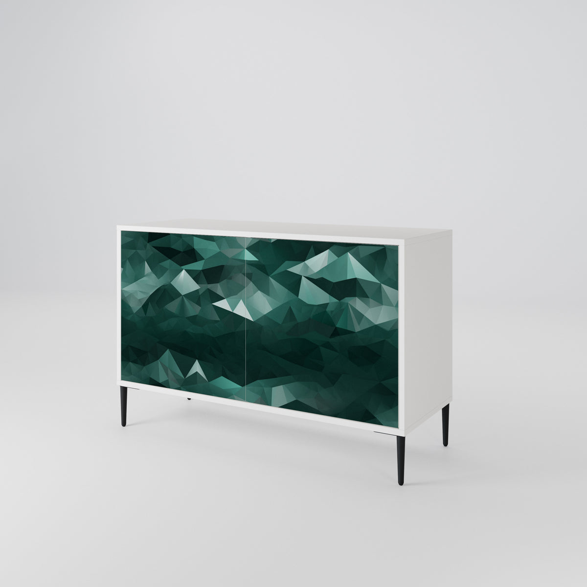 POLYGONAL FLOATING 2-türiges Sideboard