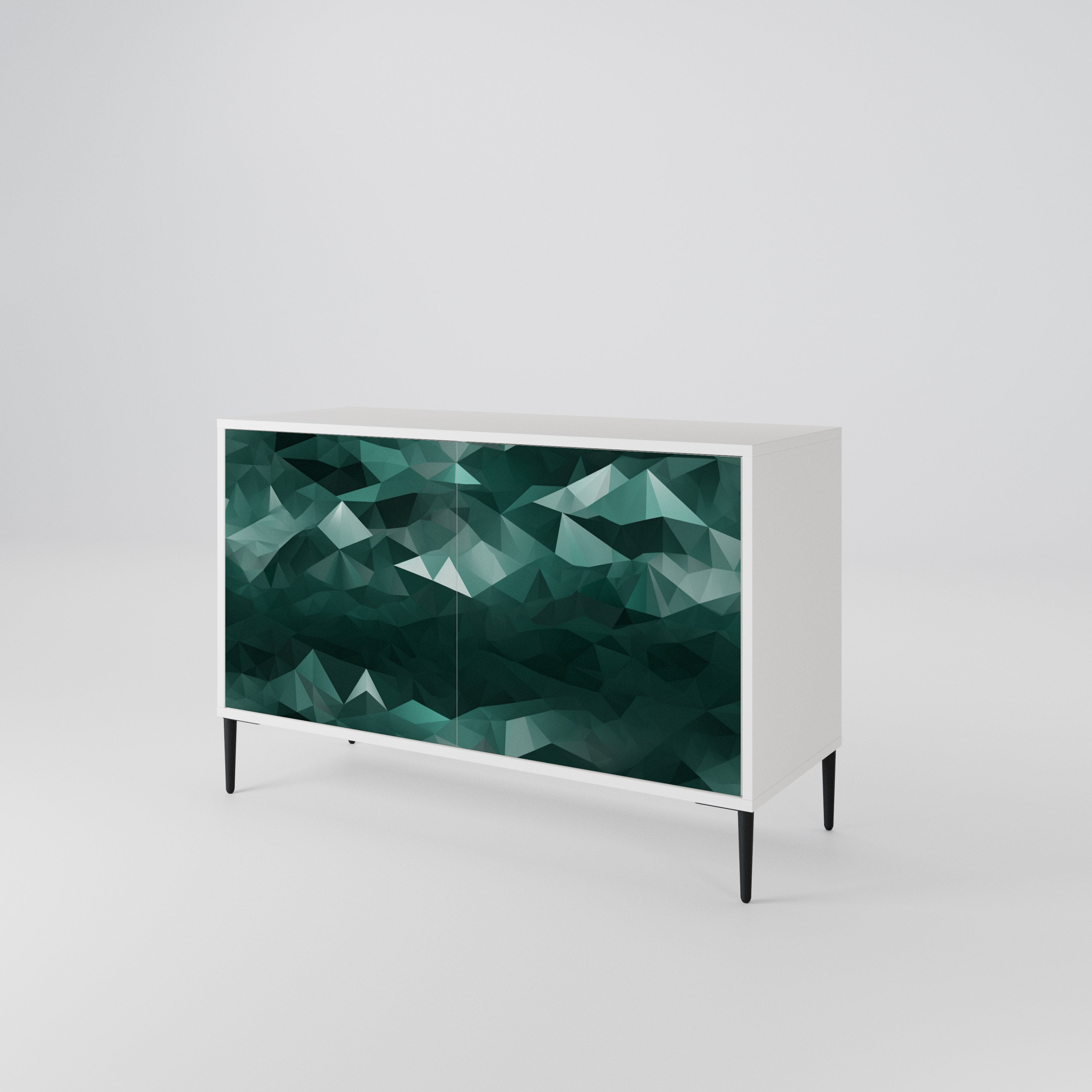 POLYGONAL FLOATING 2-türiges Sideboard