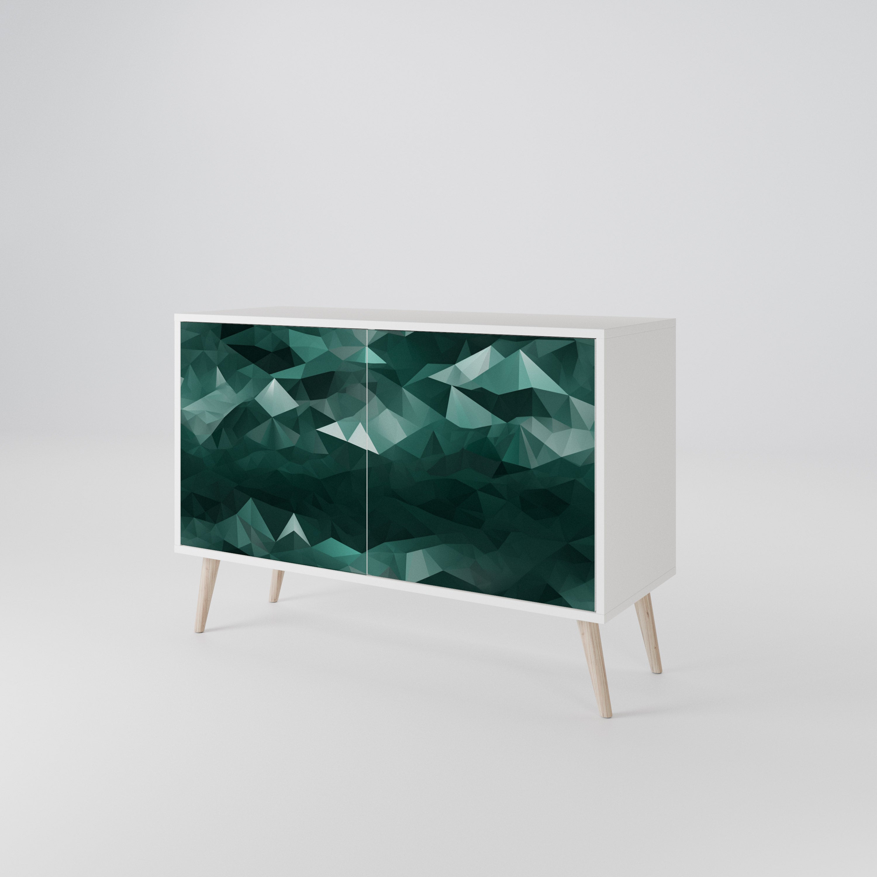 POLYGONAL FLOATING 2-türiges Sideboard