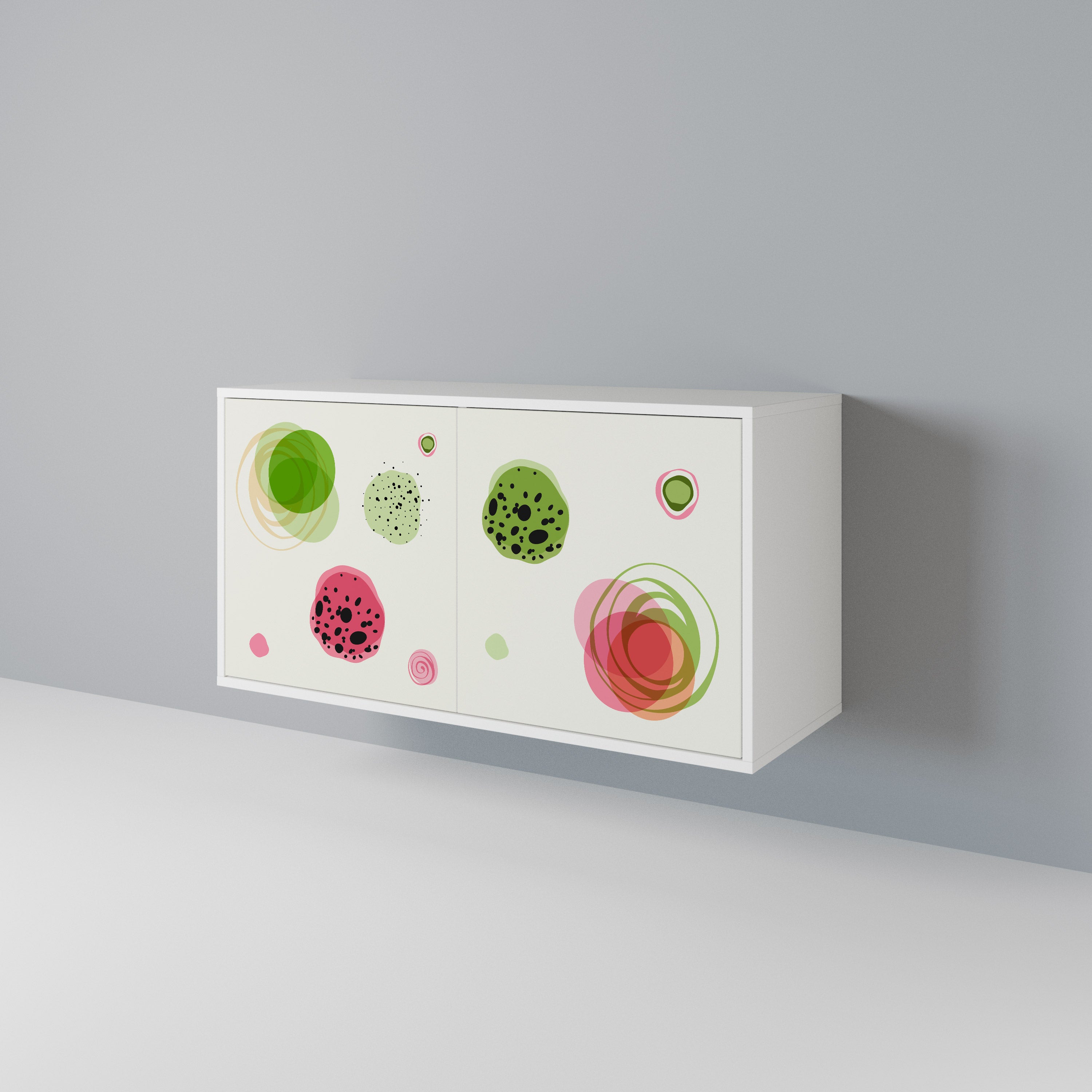 COLORFUL COSMOS 2-türiges Sideboard