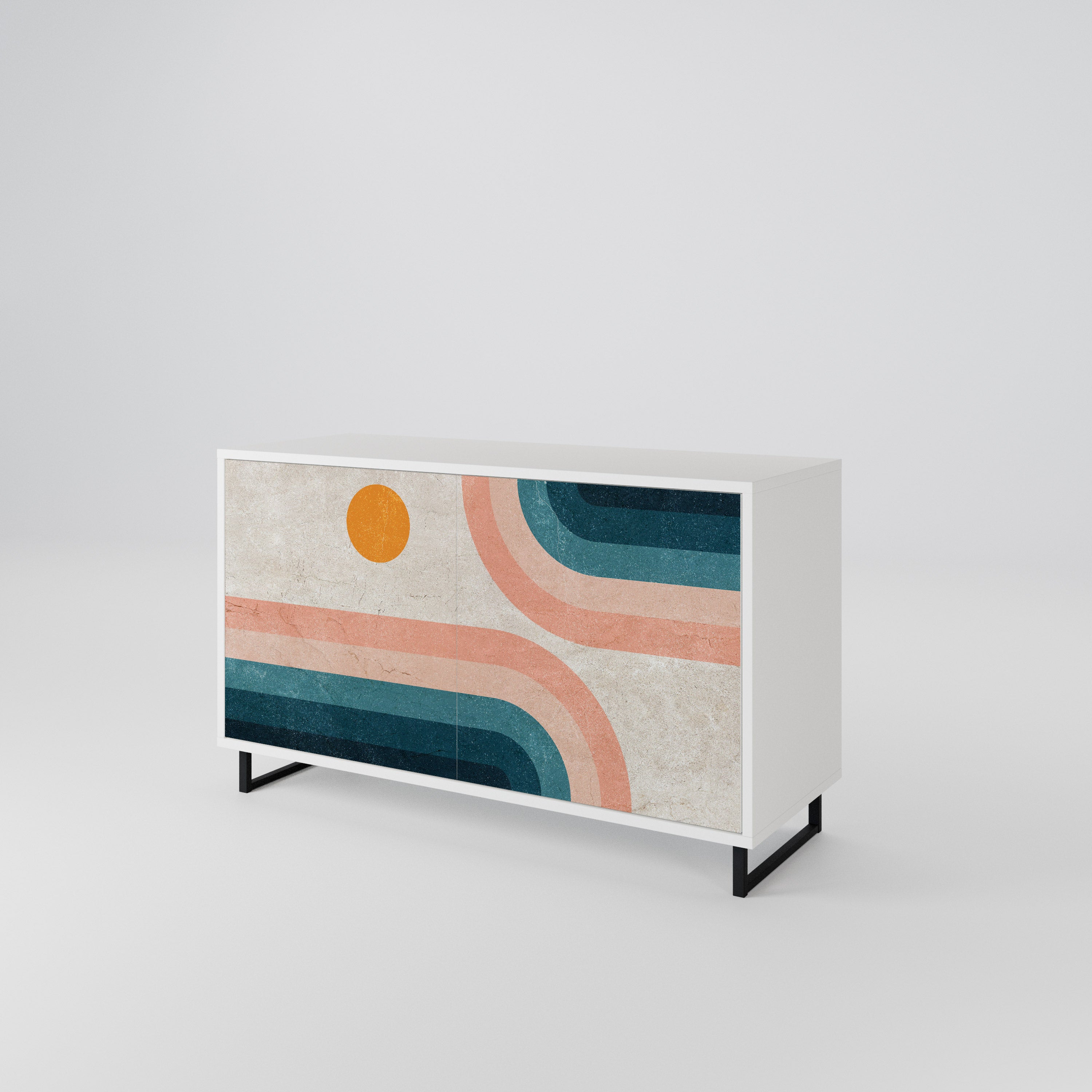 TWO HALVES 2-türiges Sideboard