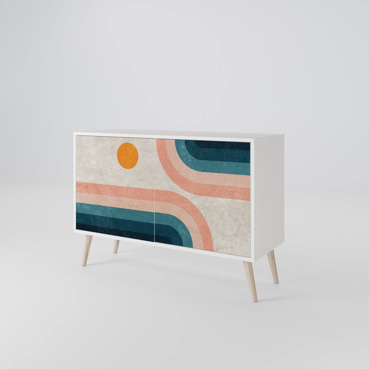 TWO HALVES 2-türiges Sideboard
