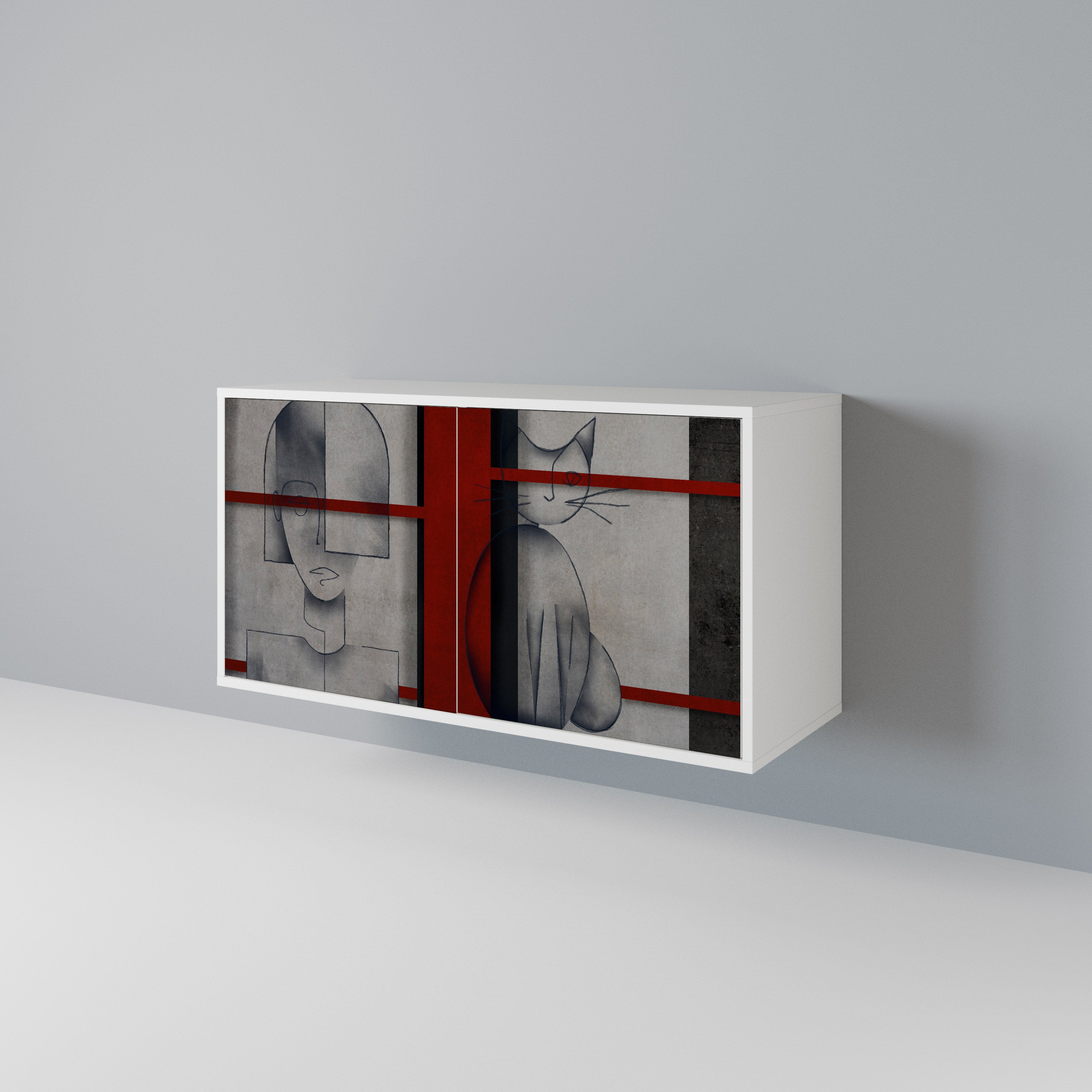 GRAY FIGURES 2-türiges Sideboard