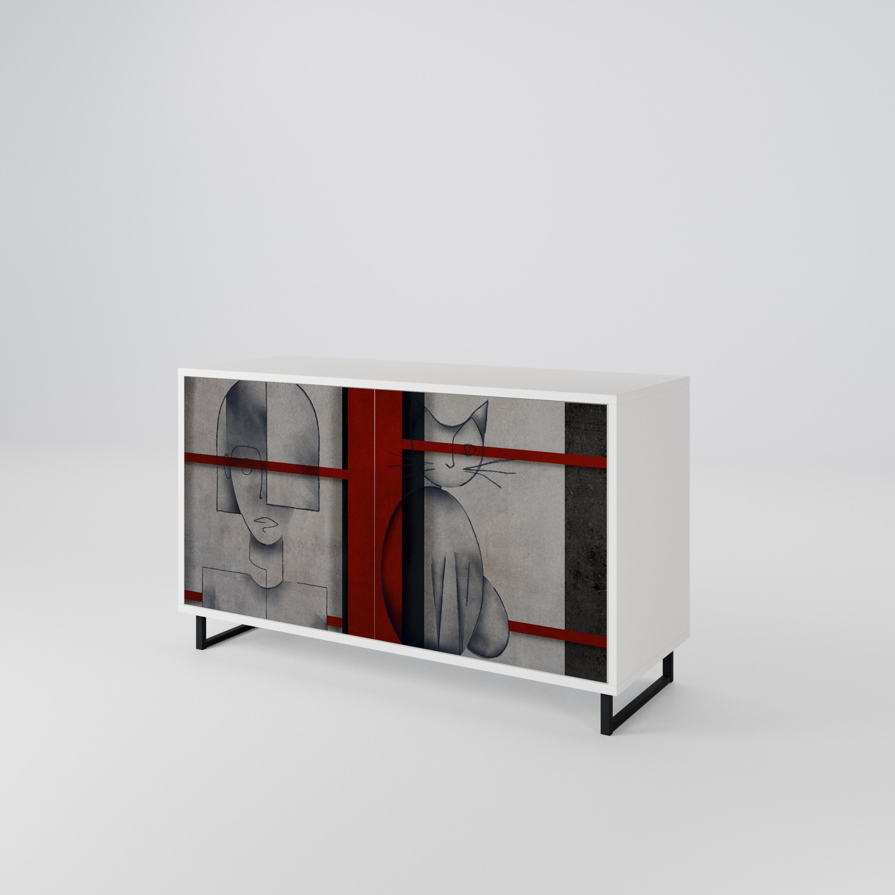 GRAY FIGURES 2-türiges Sideboard