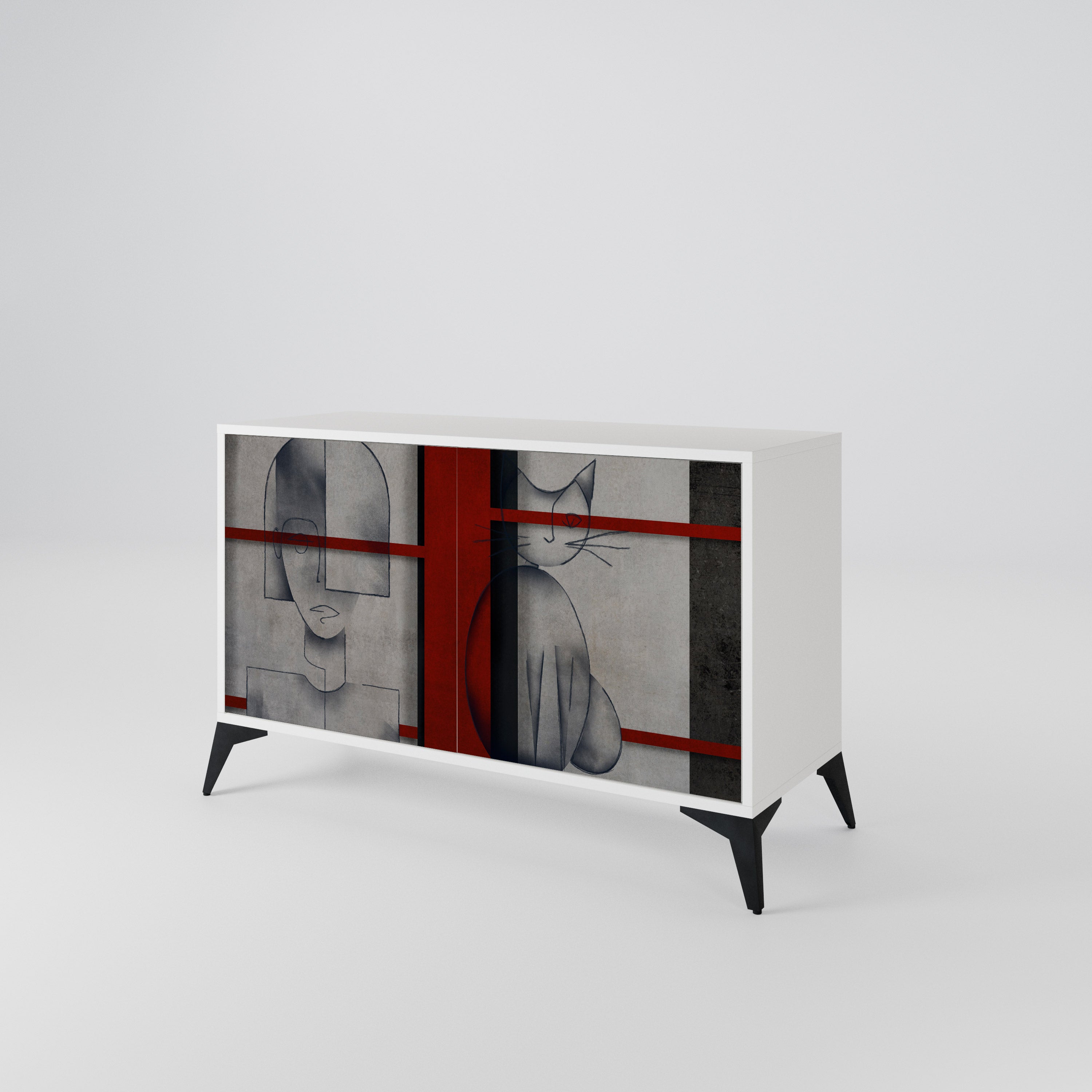 GRAY FIGURES 2-türiges Sideboard