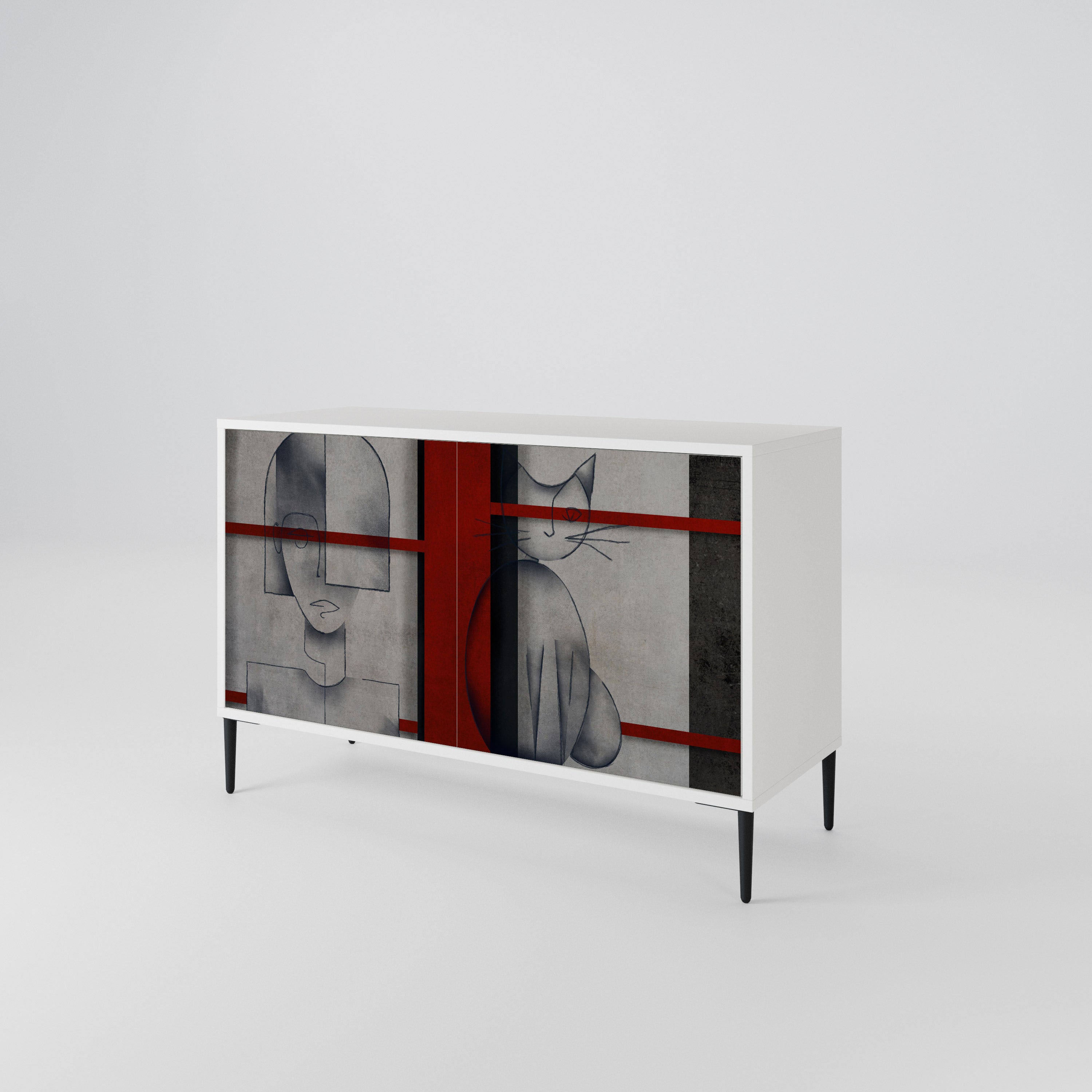 GRAY FIGURES 2-türiges Sideboard