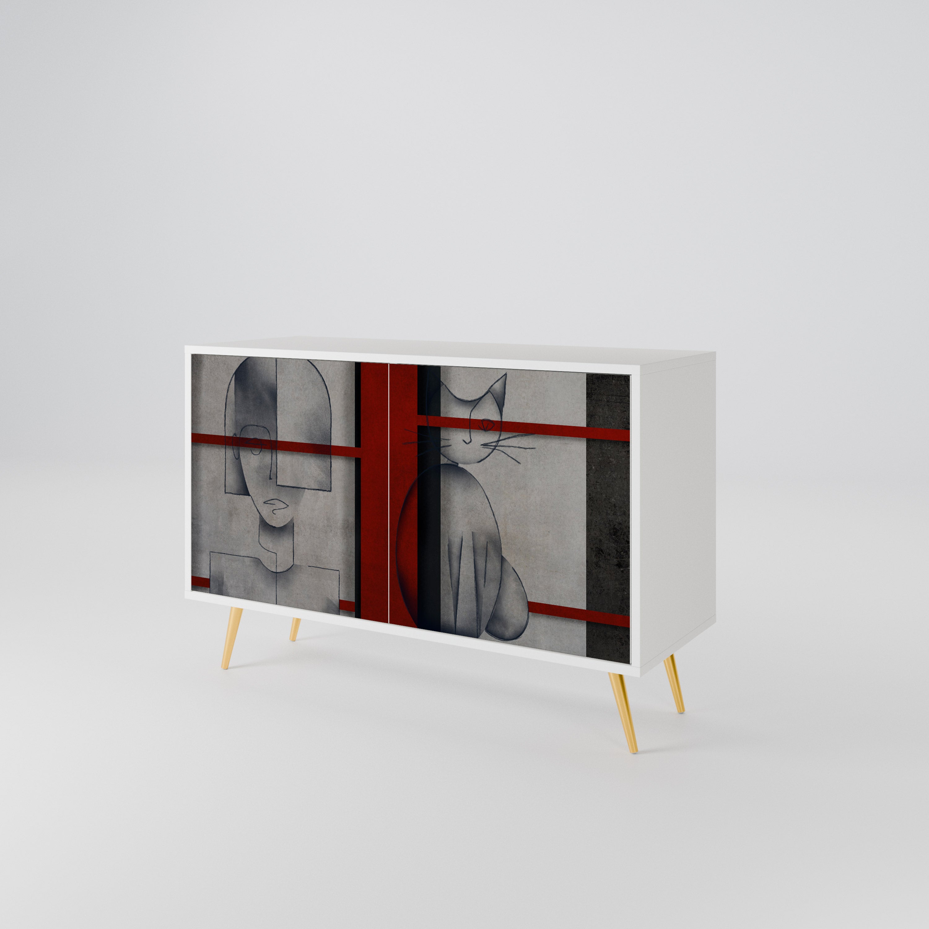 GRAY FIGURES 2-türiges Sideboard