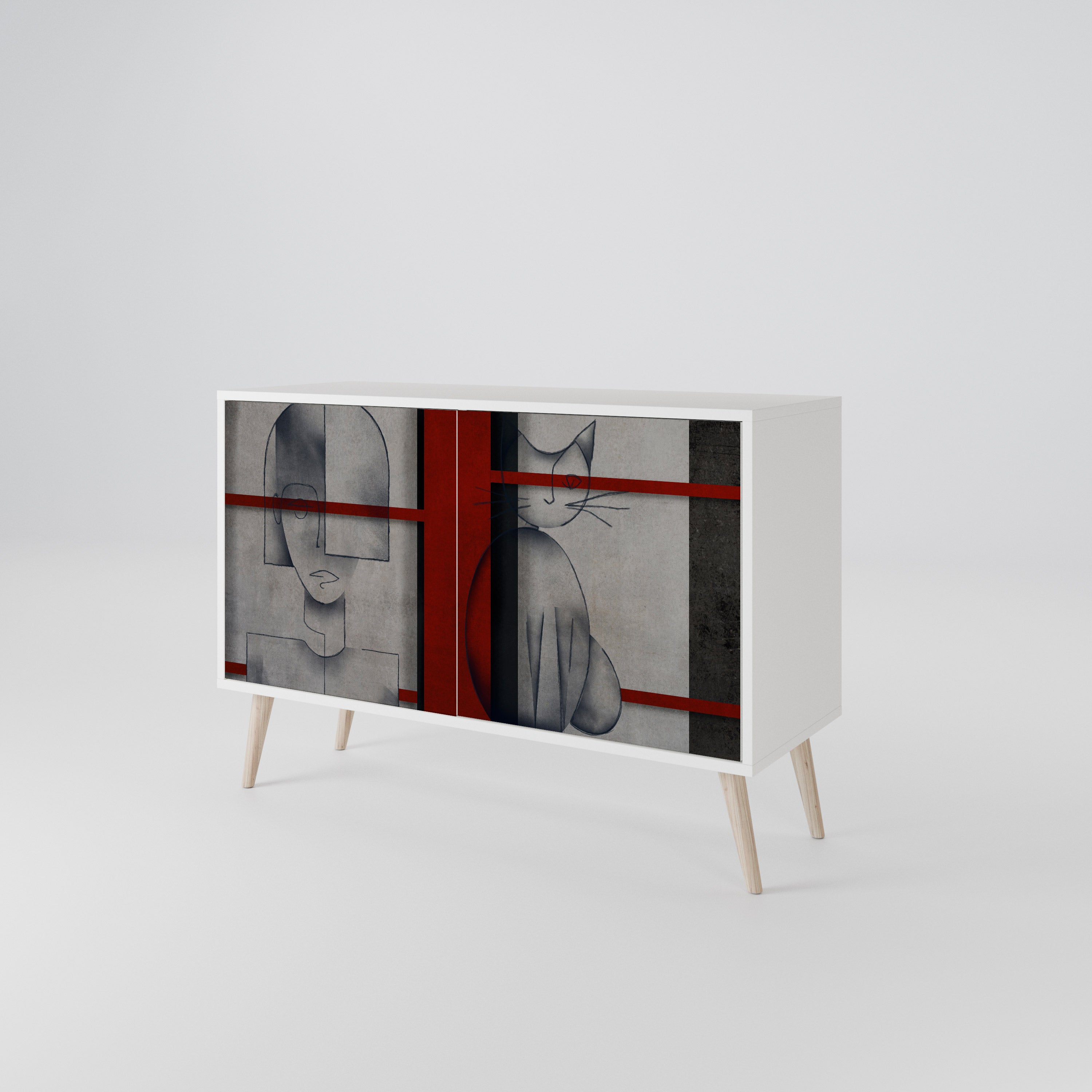 GRAY FIGURES 2-türiges Sideboard
