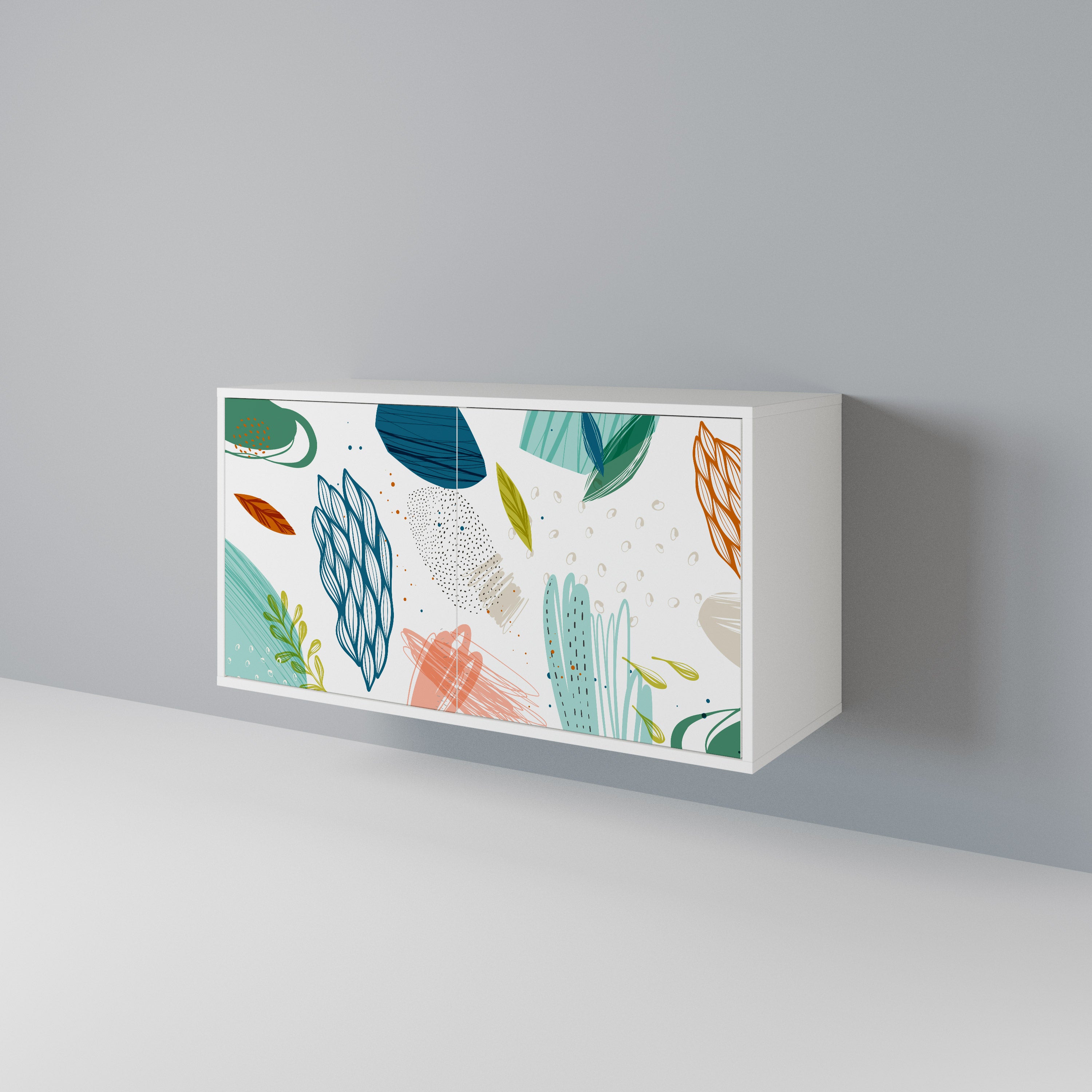 BOTANICAL HURRICANE 2-türiges Sideboard