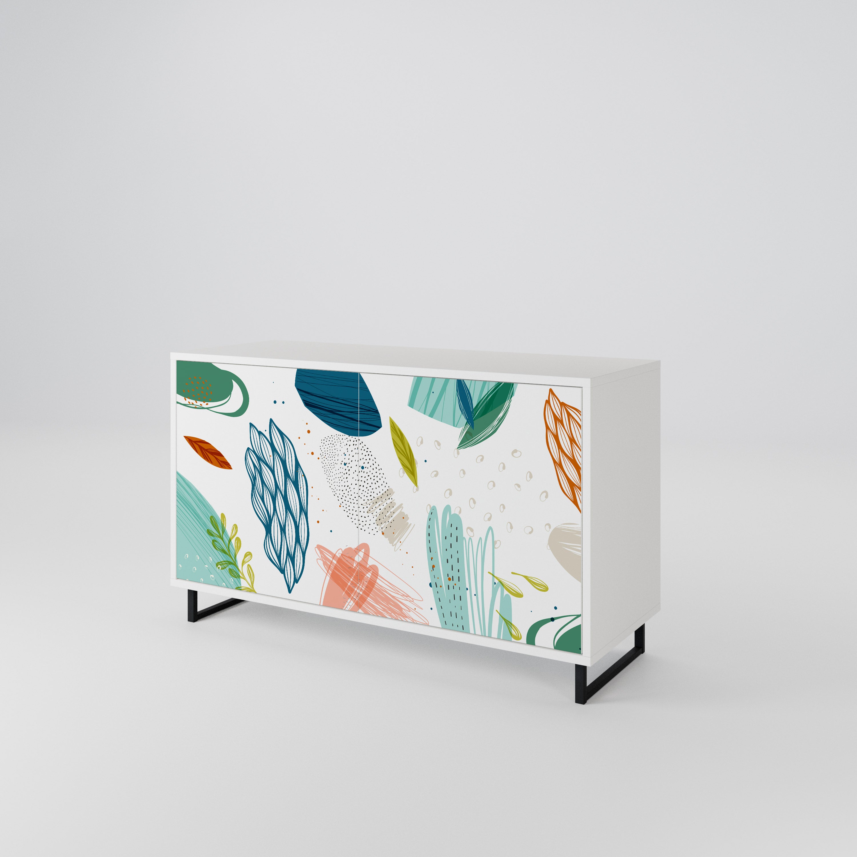 BOTANICAL HURRICANE 2-türiges Sideboard