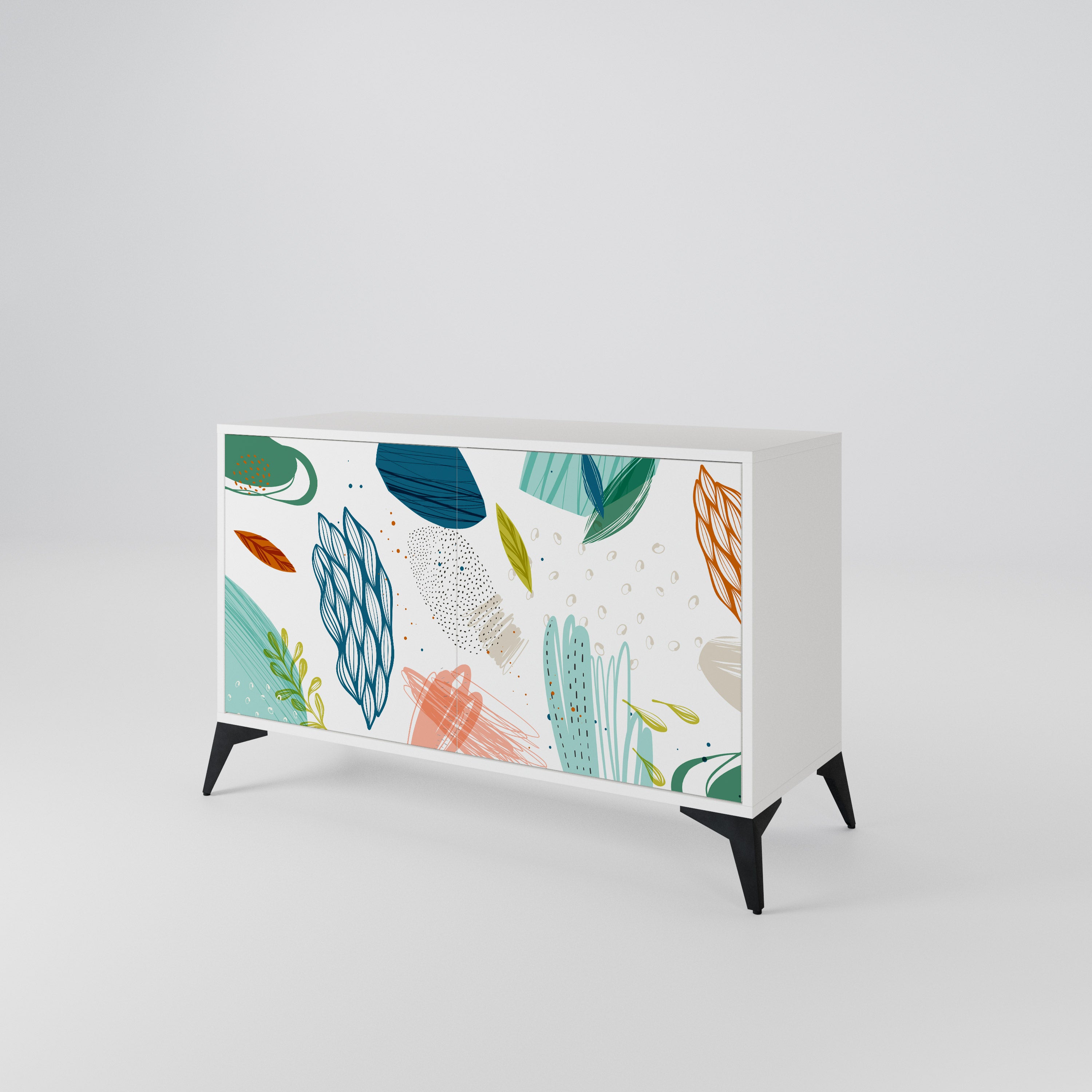 BOTANICAL HURRICANE 2-türiges Sideboard