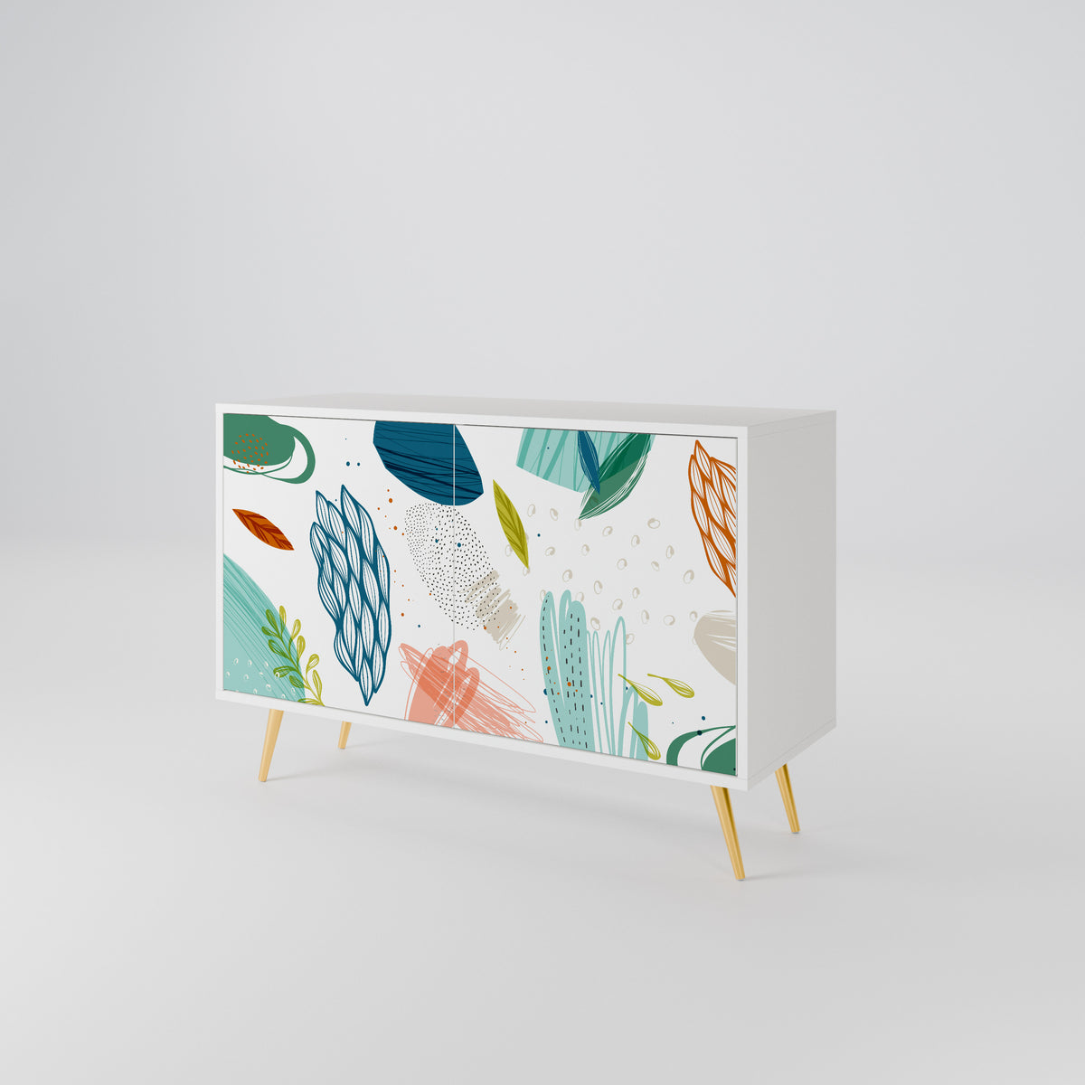 BOTANICAL HURRICANE 2-türiges Sideboard