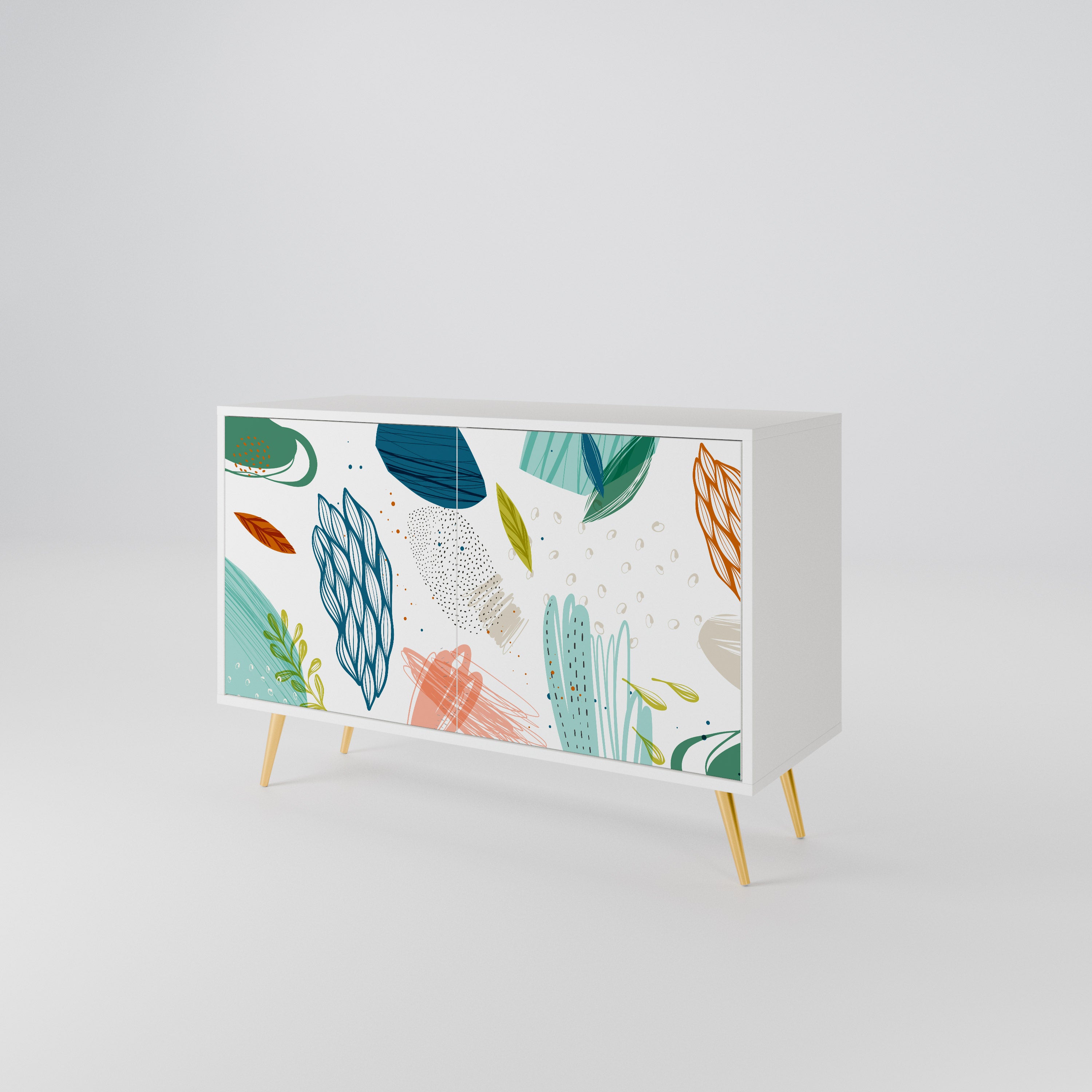 BOTANICAL HURRICANE 2-türiges Sideboard