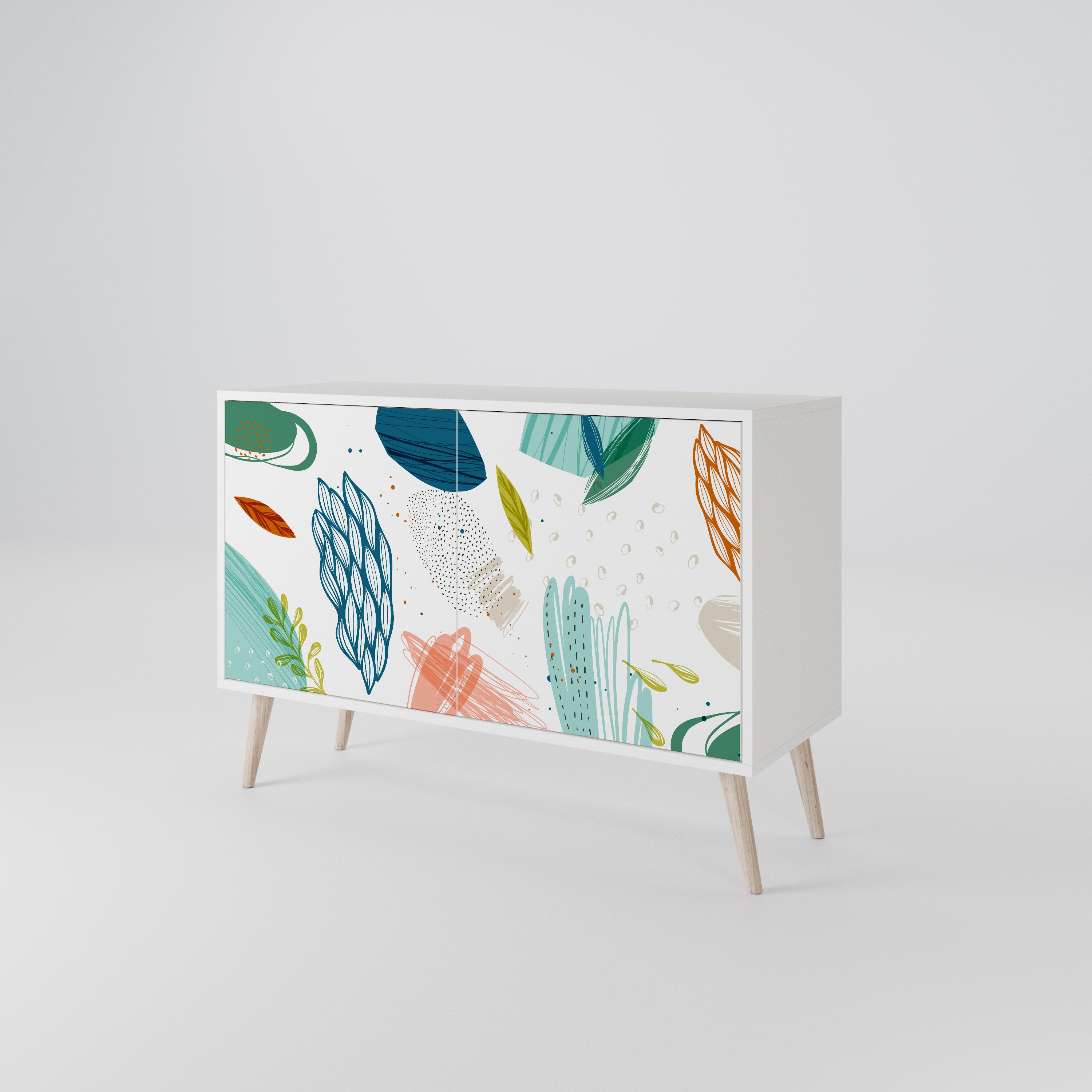 BOTANICAL HURRICANE 2-türiges Sideboard