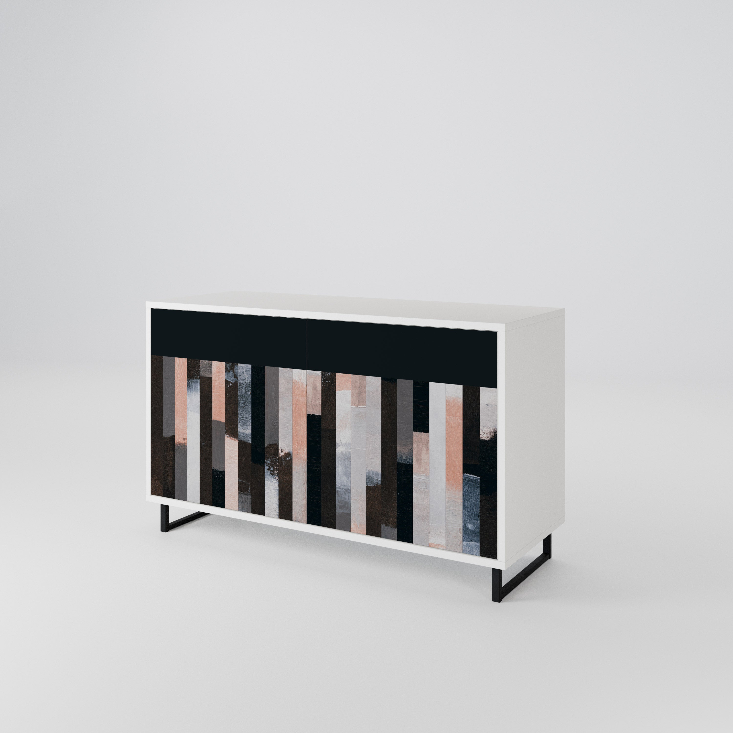COLLAGE OF RECTANGLES 2-türiges Sideboard
