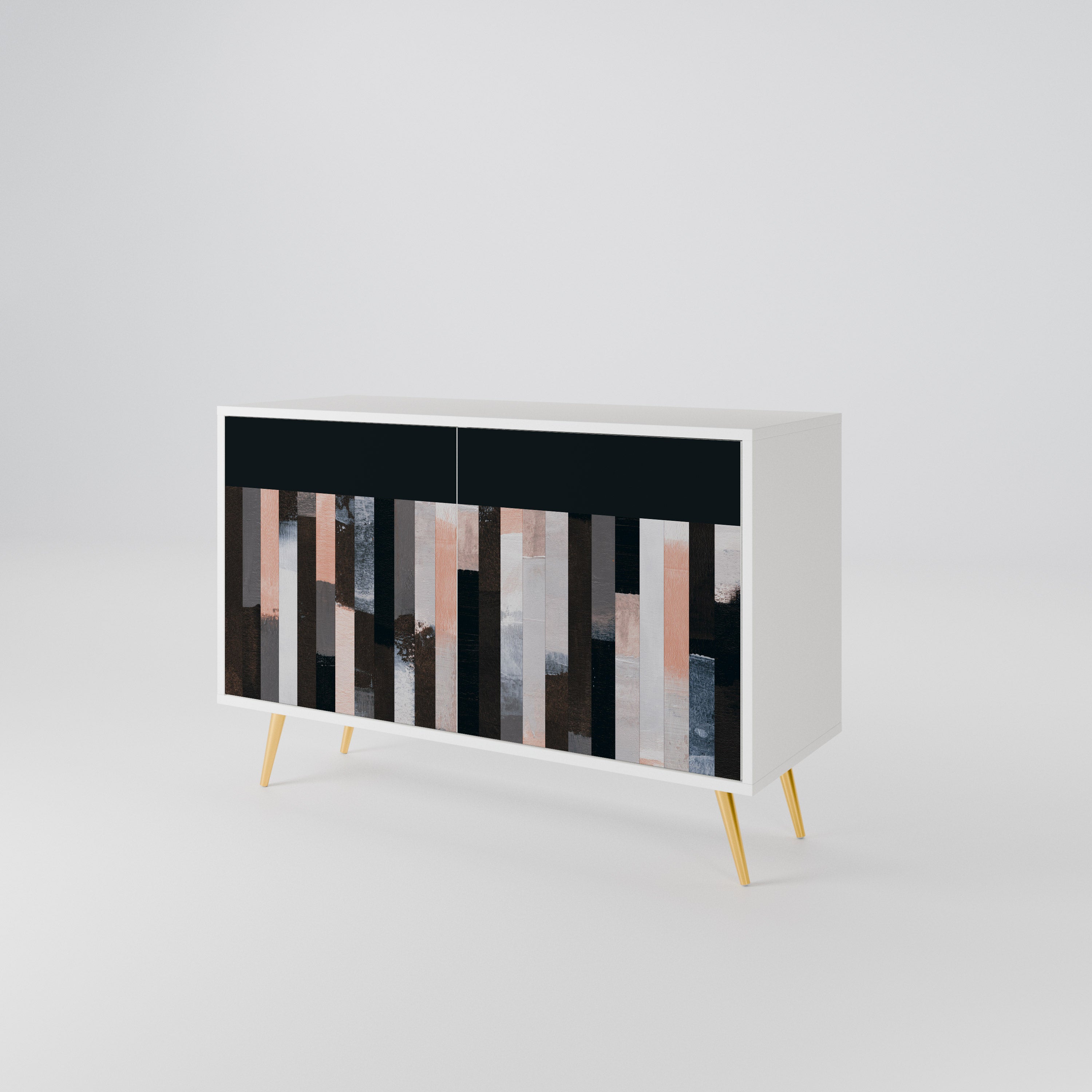 COLLAGE OF RECTANGLES 2-türiges Sideboard