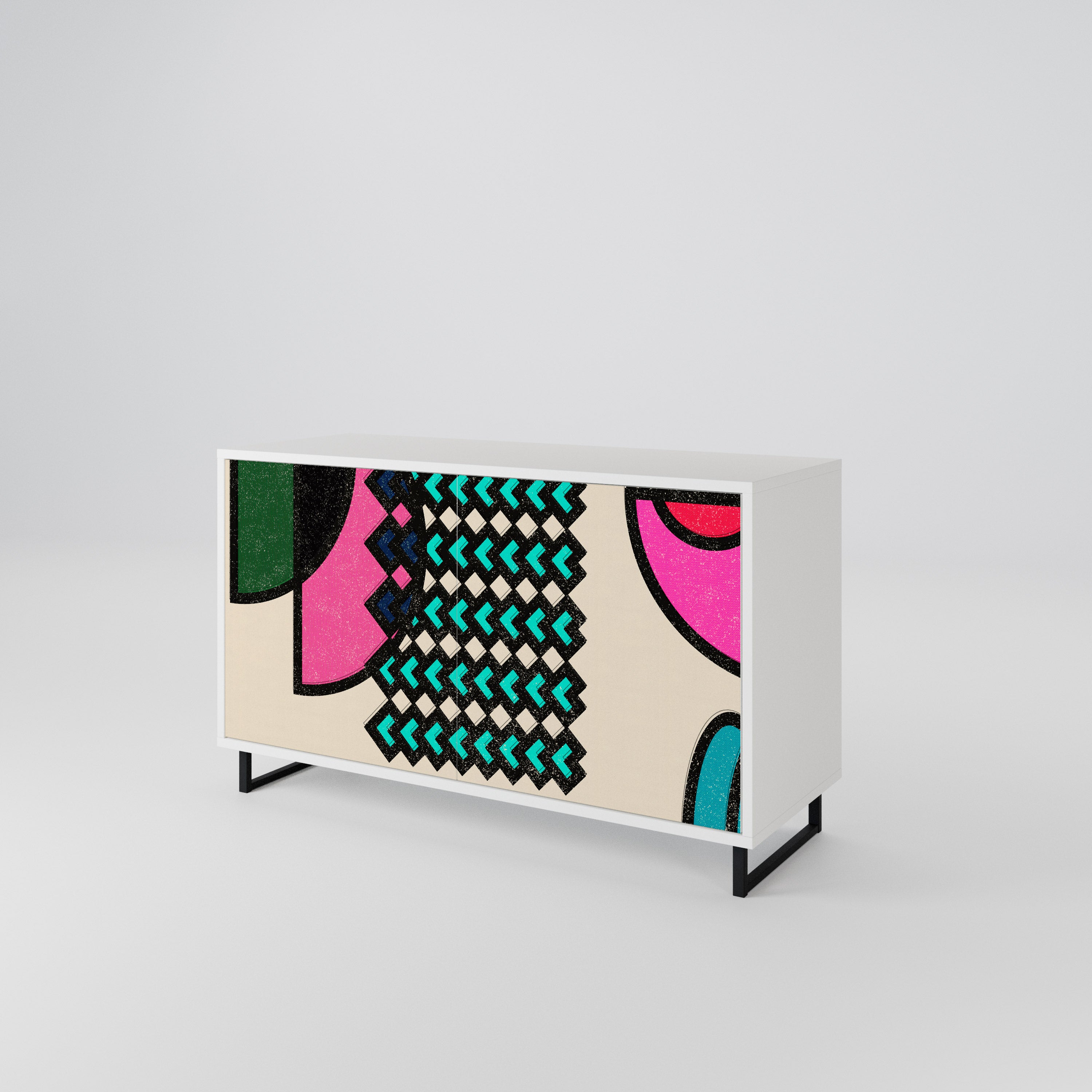 GEOMETRIC RHAPSODY 2-türiges Sideboard