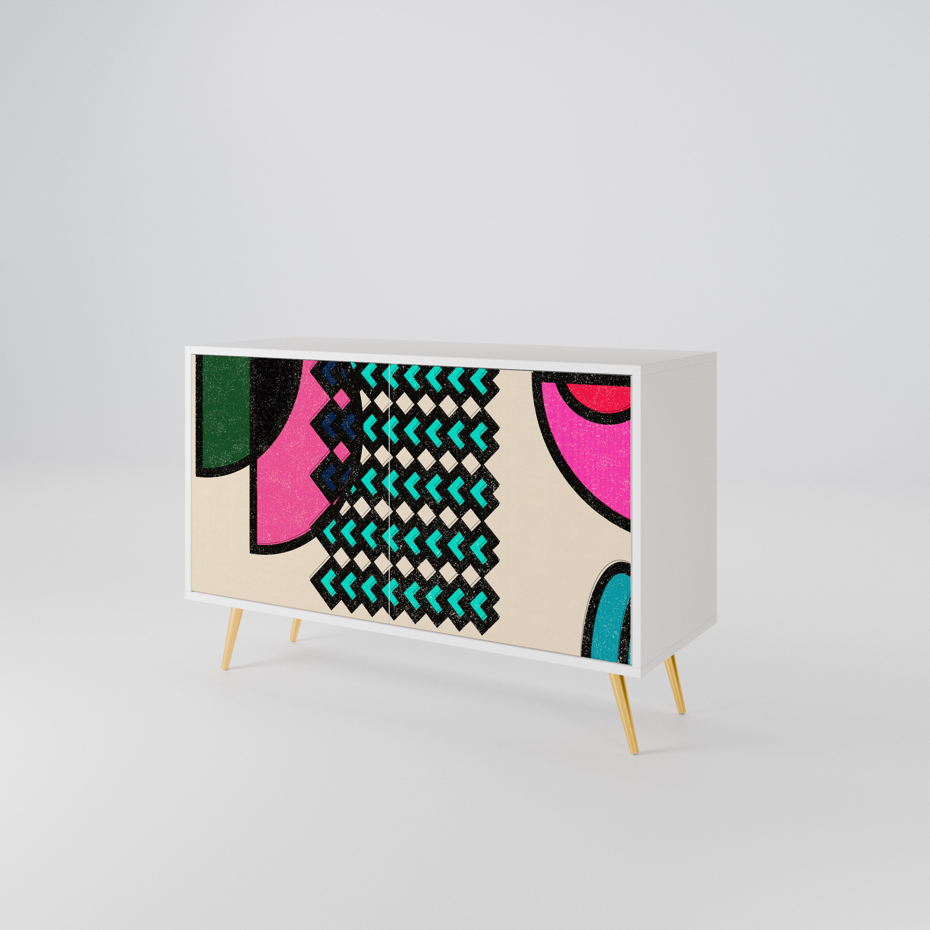 GEOMETRIC RHAPSODY 2-türiges Sideboard