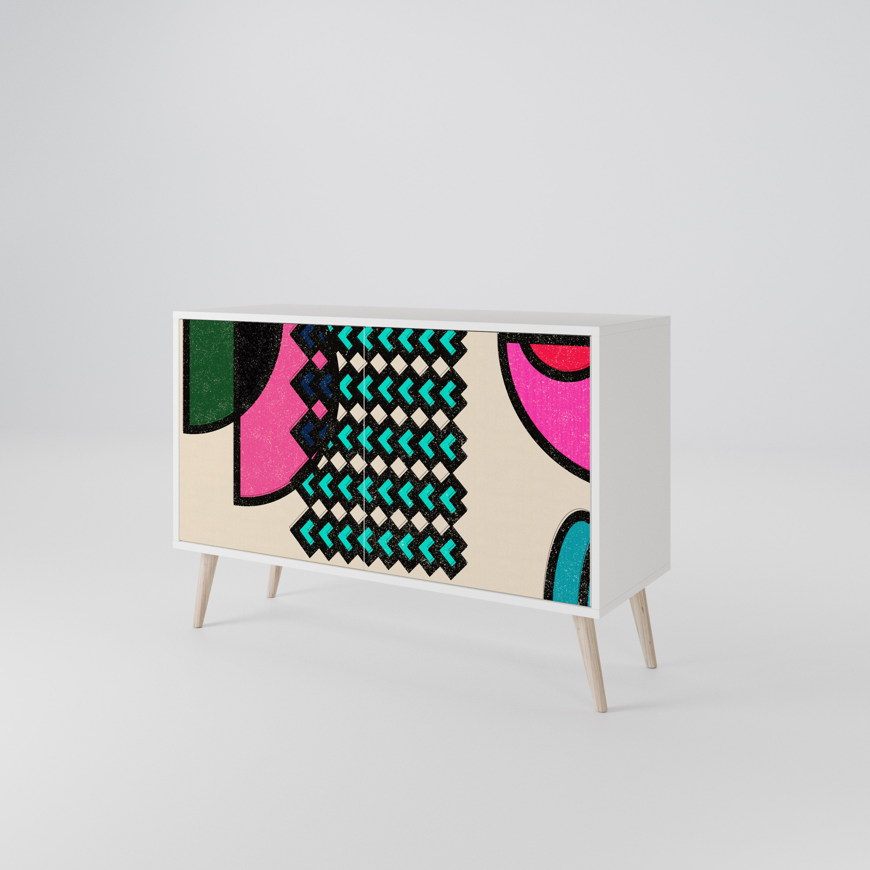 GEOMETRIC RHAPSODY 2-türiges Sideboard