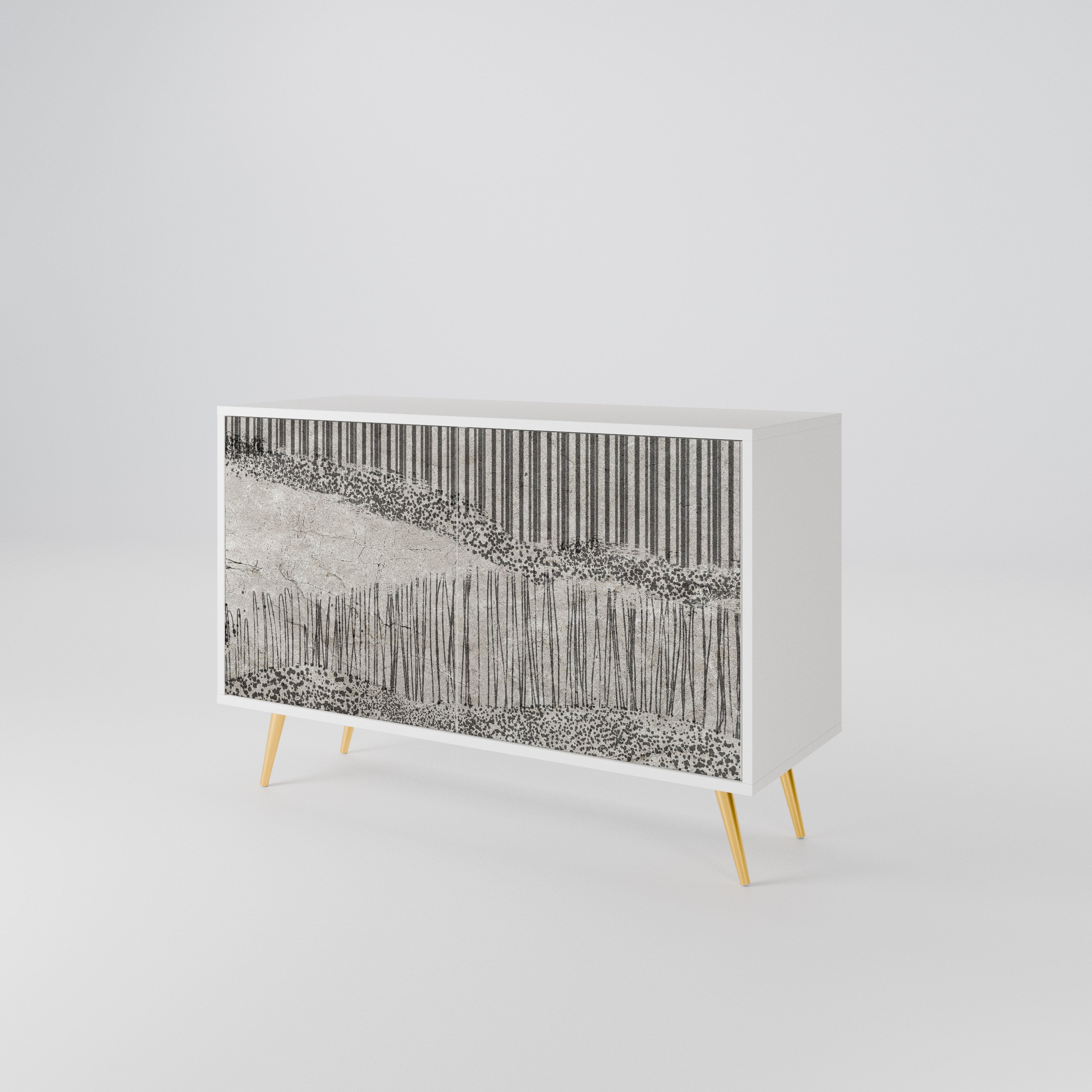 GRAIN LINES 2-türiges Sideboard