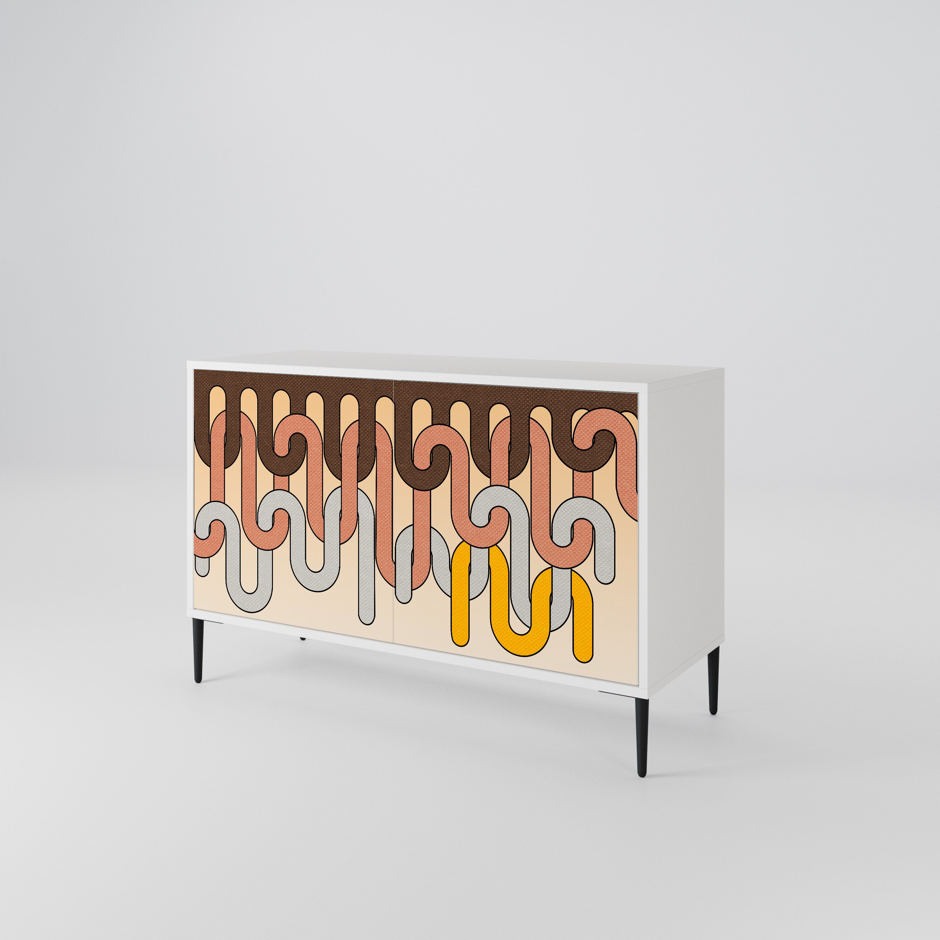 COLORFUL STRINGS 2-türiges Sideboard