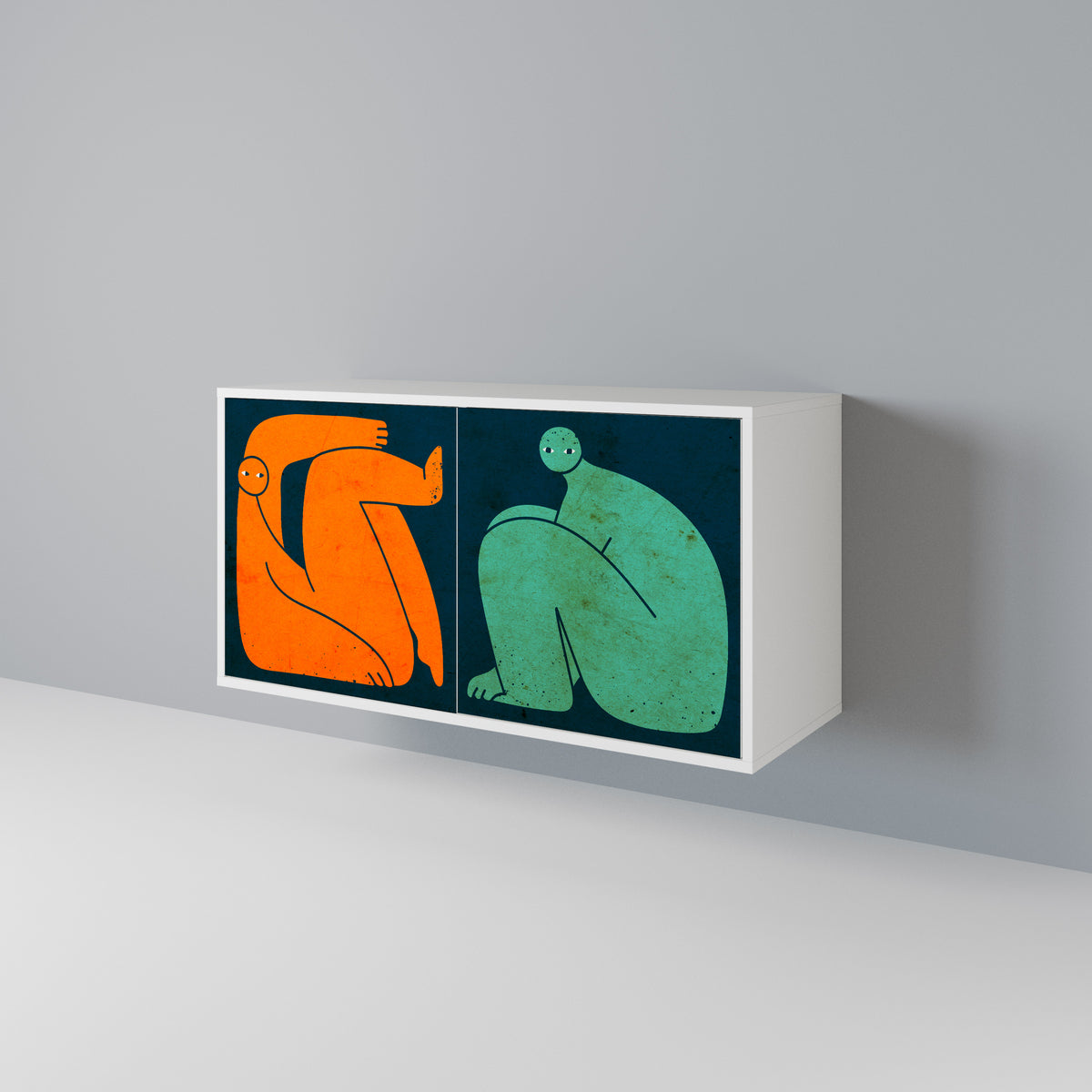 TOGETHER BUT SEPARATELY 2-türiges Sideboard