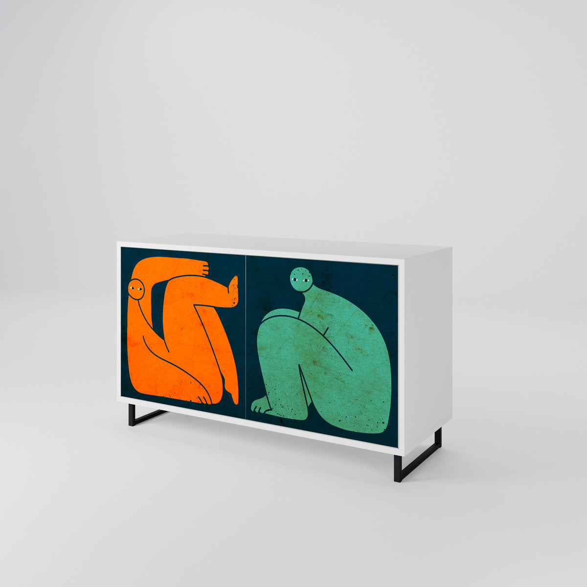 TOGETHER BUT SEPARATELY 2-türiges Sideboard