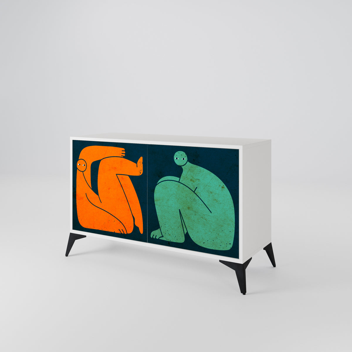 TOGETHER BUT SEPARATELY 2-türiges Sideboard