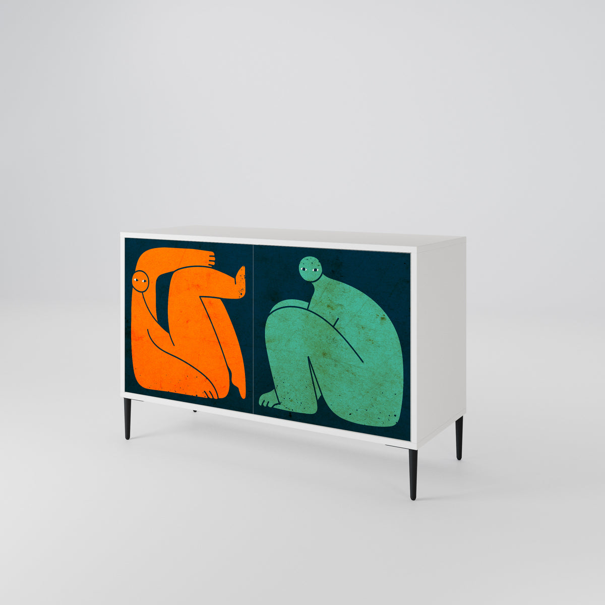 TOGETHER BUT SEPARATELY 2-türiges Sideboard