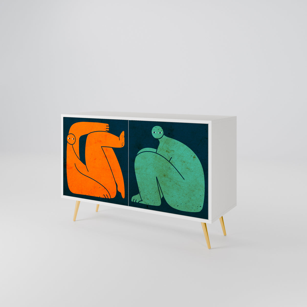 TOGETHER BUT SEPARATELY 2-türiges Sideboard