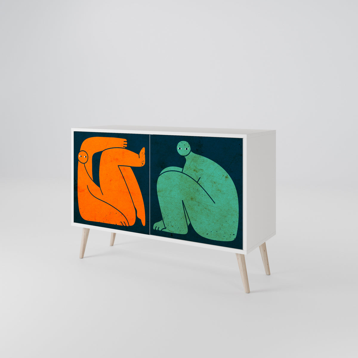 TOGETHER BUT SEPARATELY 2-türiges Sideboard