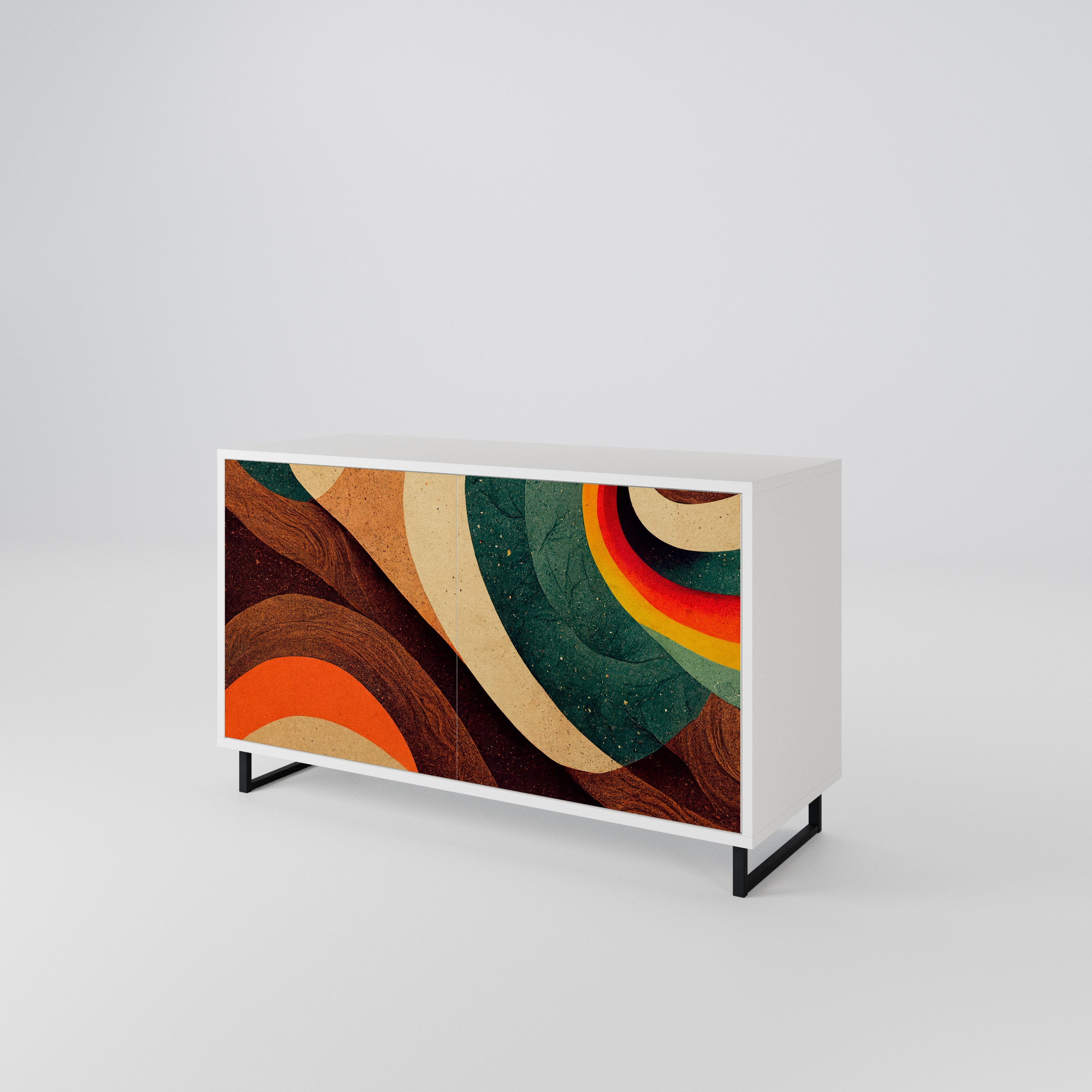 COLORFUL STRANDS 2-türiges Sideboard