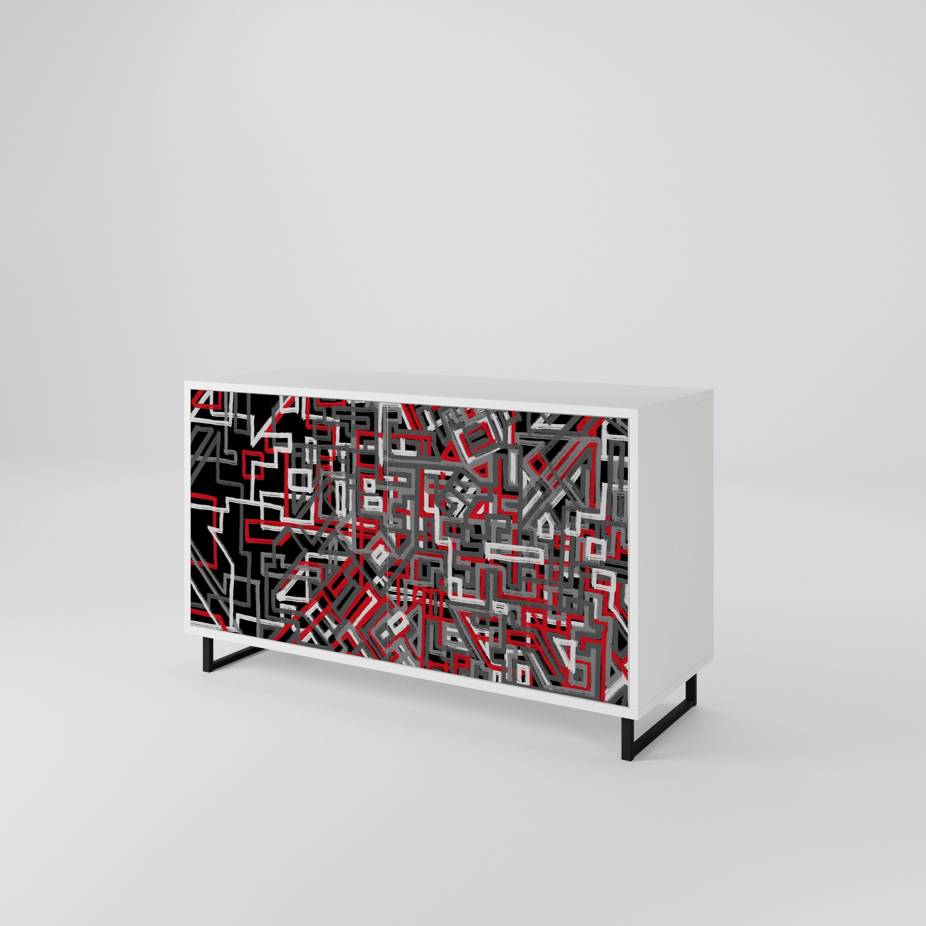 BROKEN LINES 2-türiges Sideboard