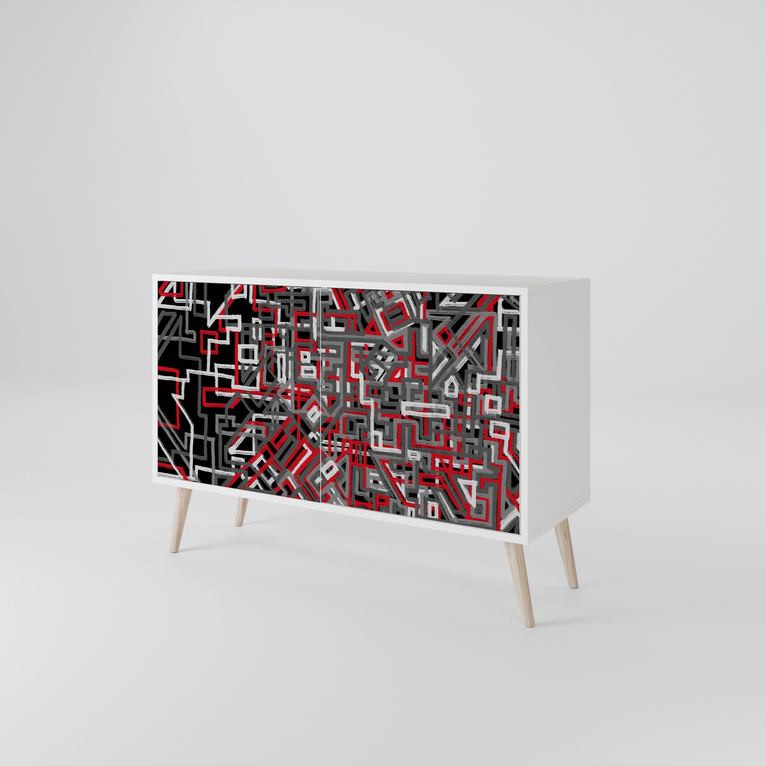 BROKEN LINES 2-türiges Sideboard