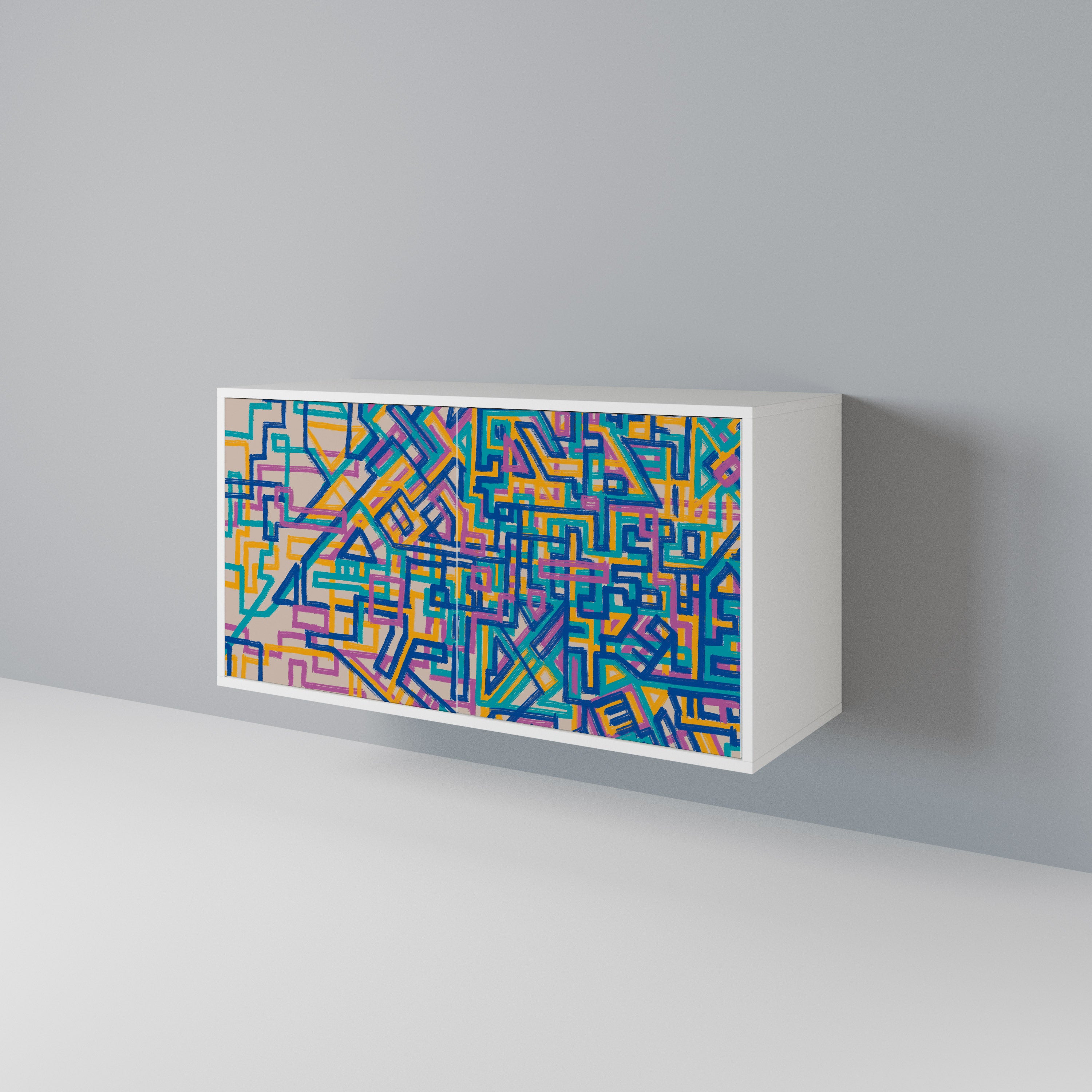 MEMORIES MAP 2-türiges Sideboard