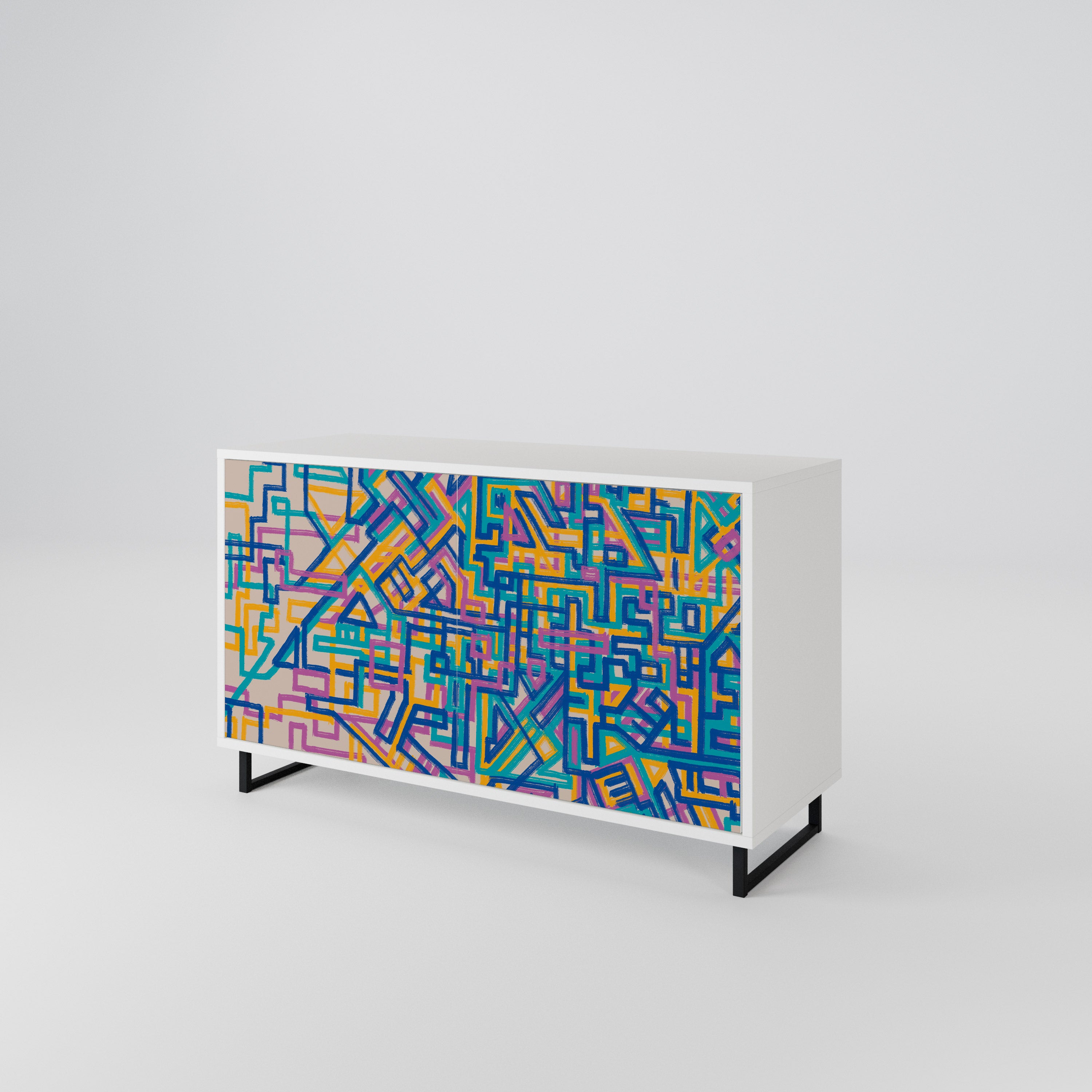 MEMORIES MAP 2-türiges Sideboard