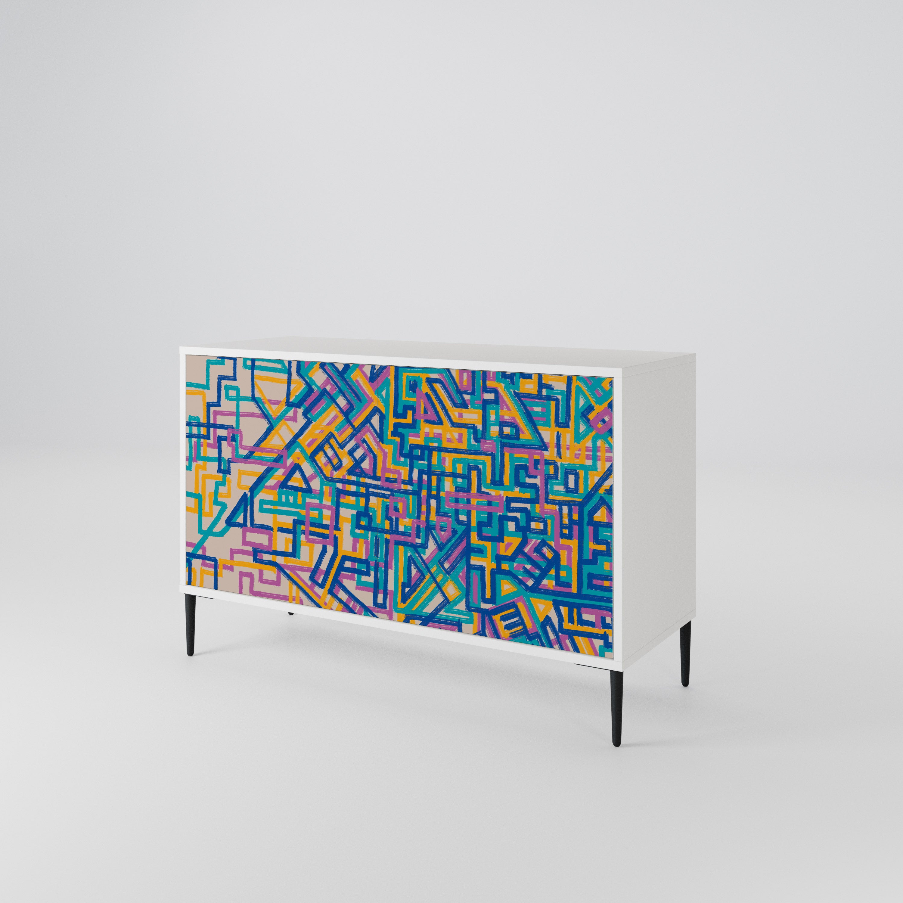 MEMORIES MAP 2-türiges Sideboard