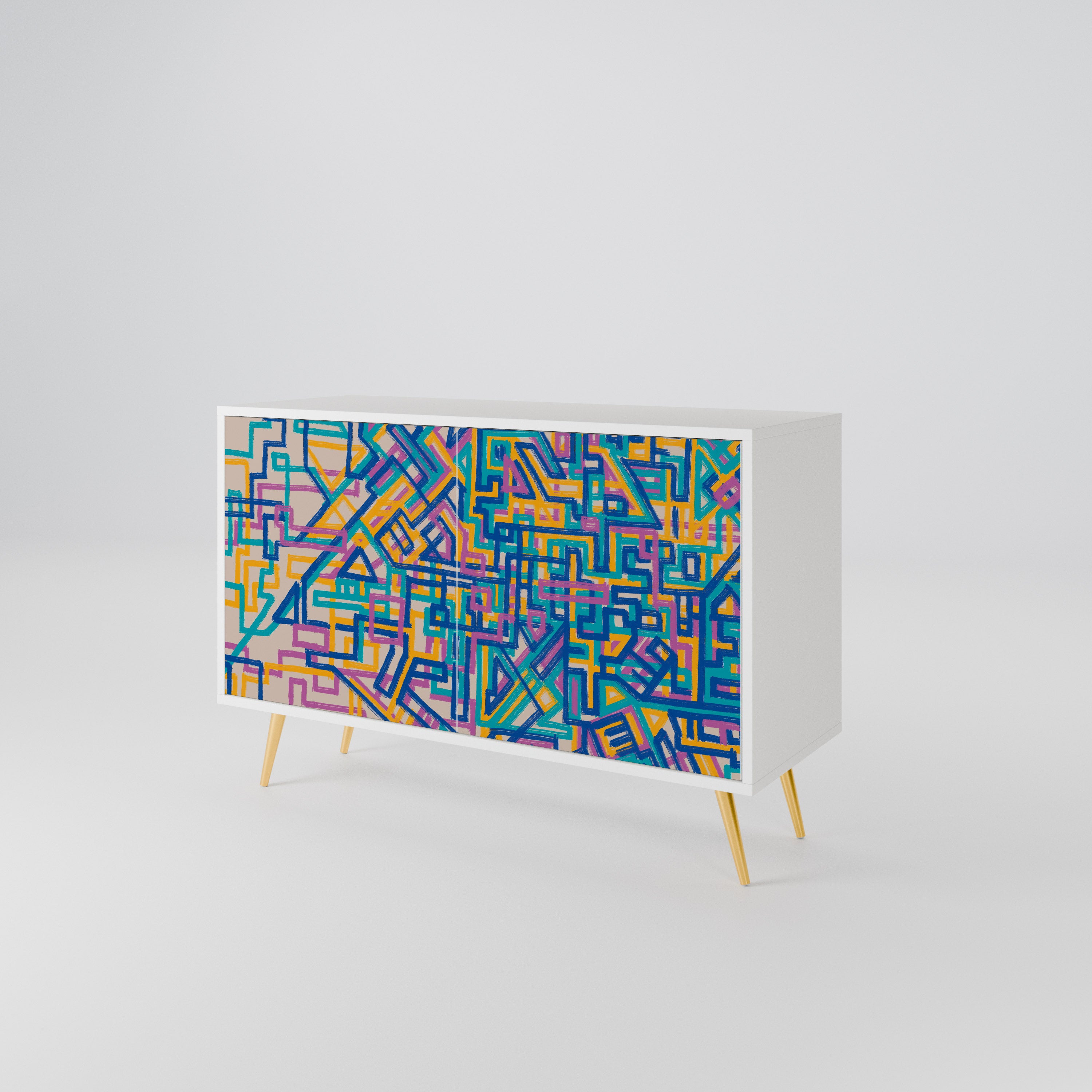 MEMORIES MAP 2-türiges Sideboard