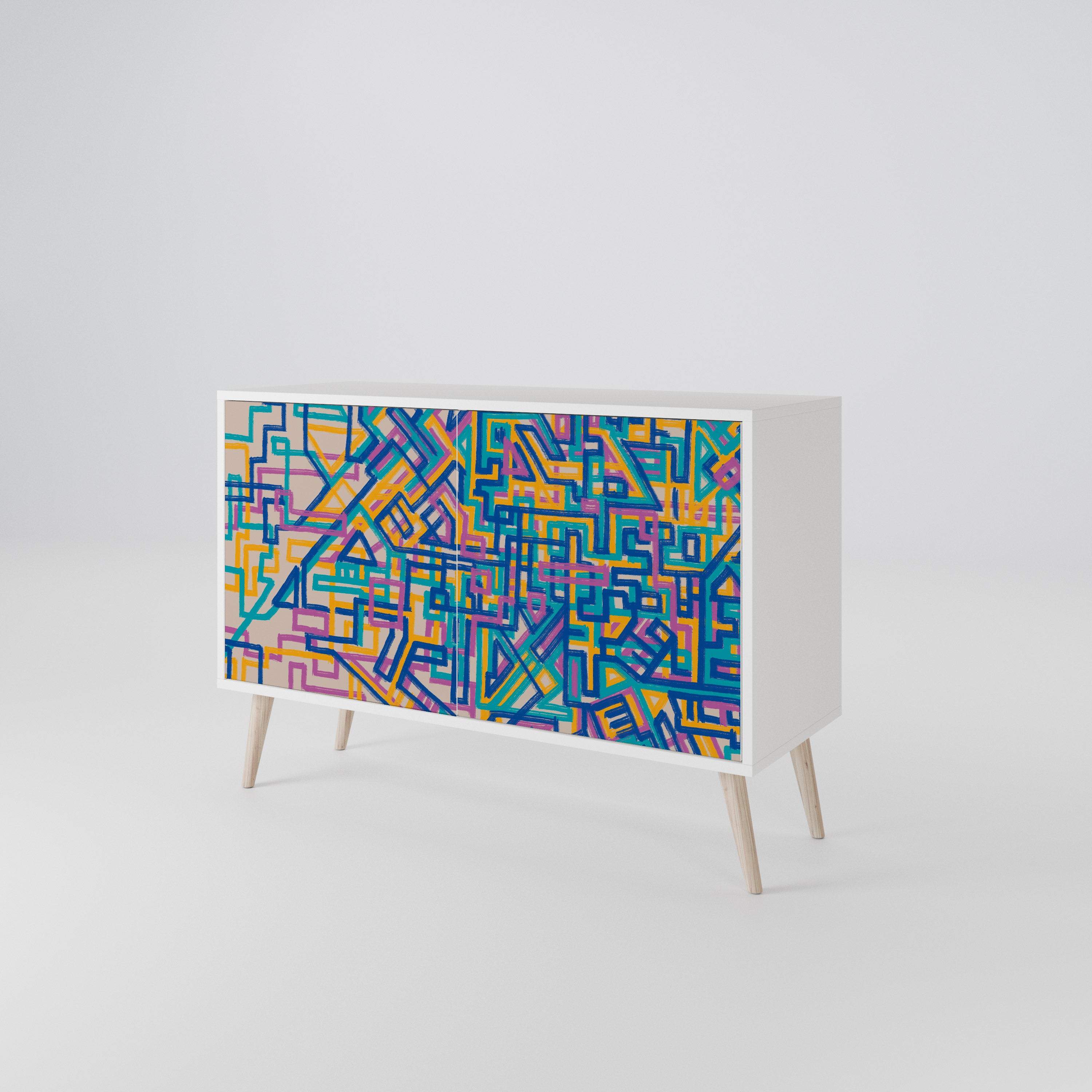 MEMORIES MAP 2-türiges Sideboard