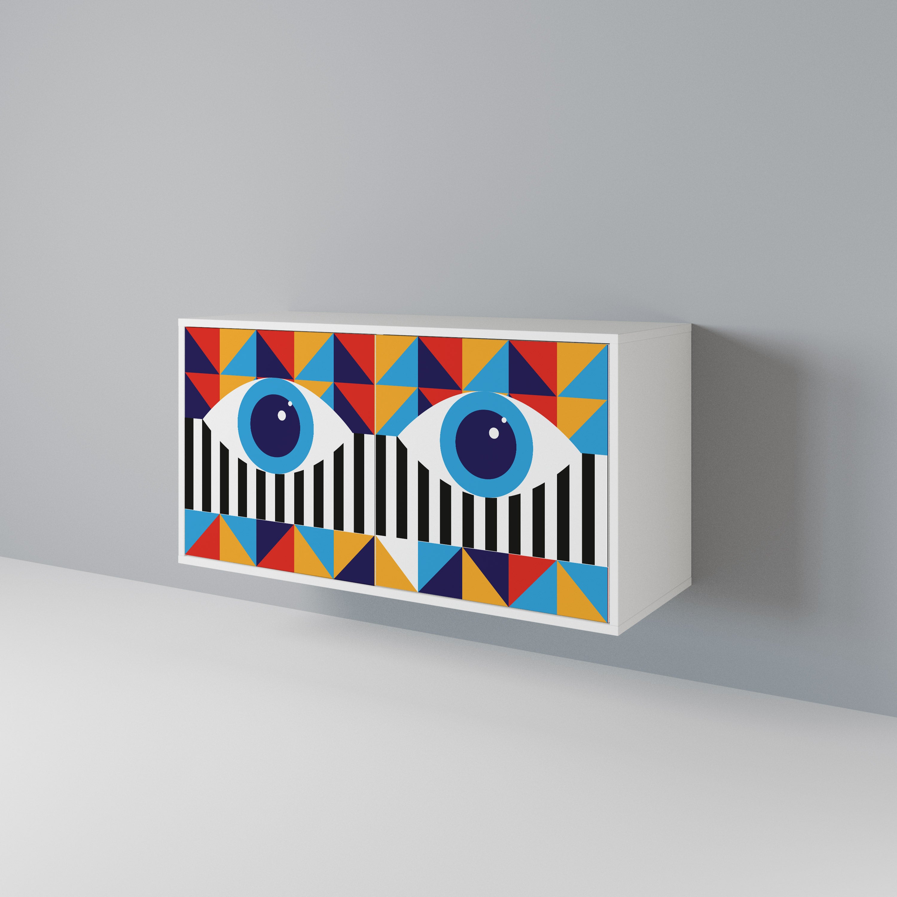 ABSTRACTION AND GEOMETRY 2-türiges Sideboard